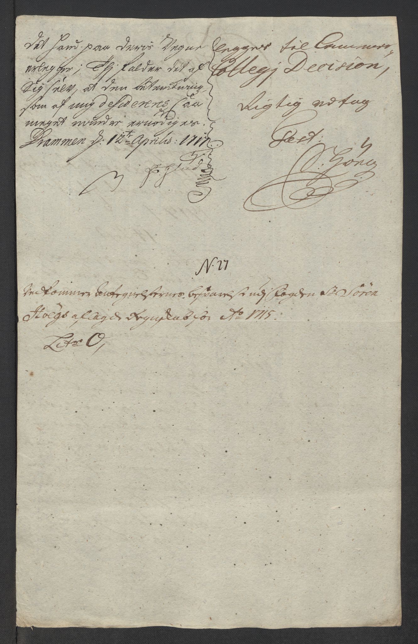 Rentekammeret inntil 1814, Reviderte regnskaper, Fogderegnskap, AV/RA-EA-4092/R31/L1710: Fogderegnskap Hurum, Røyken, Eiker, Lier og Buskerud, 1715-1716, p. 294