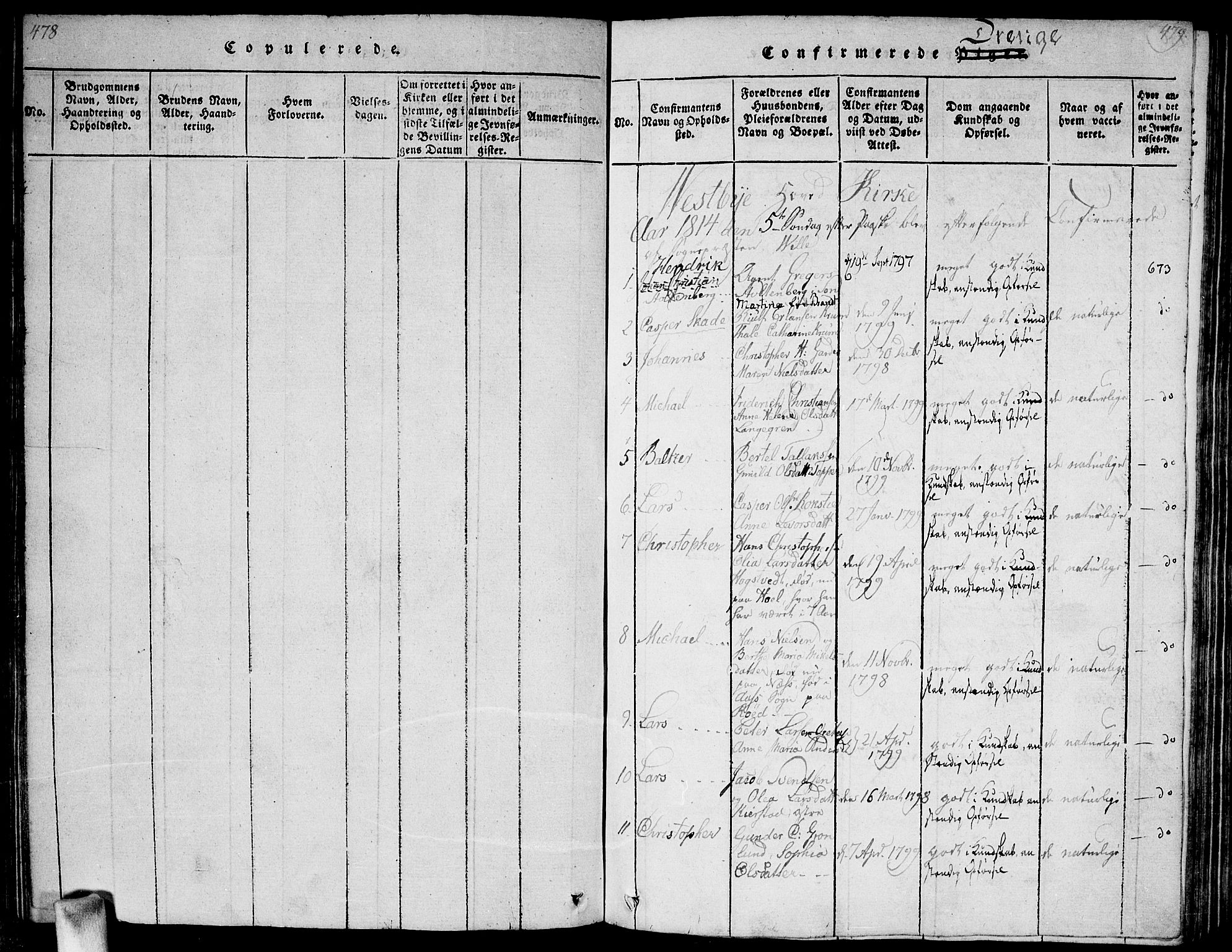 Vestby prestekontor Kirkebøker, SAO/A-10893/G/Ga/L0001: Parish register (copy) no. I 1, 1814-1827, p. 478-479