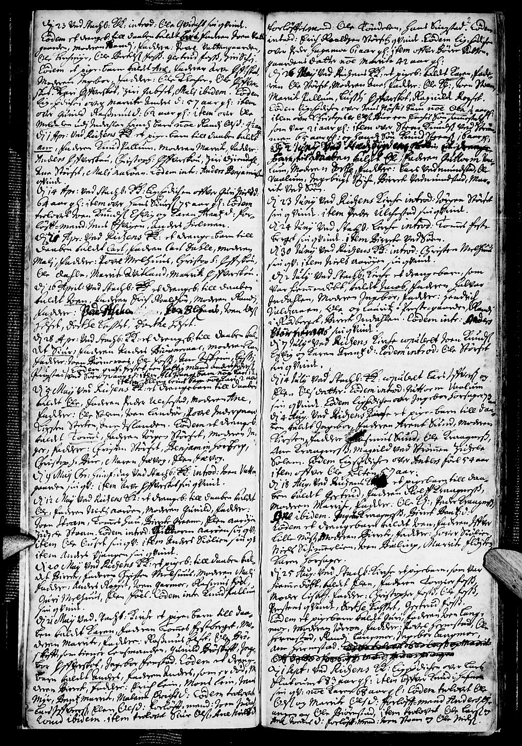 Ministerialprotokoller, klokkerbøker og fødselsregistre - Sør-Trøndelag, SAT/A-1456/646/L0603: Parish register (official) no. 646A01, 1700-1734, p. 2