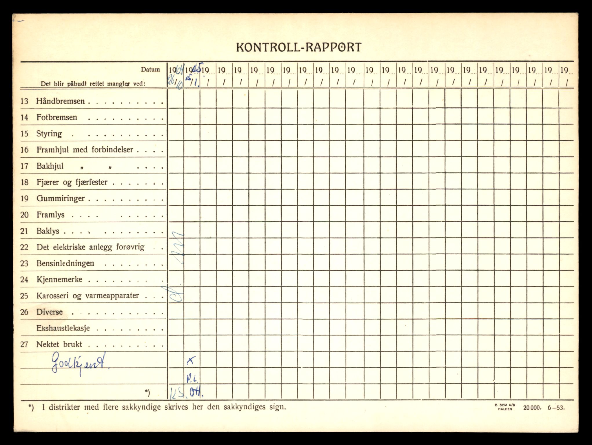 Møre og Romsdal vegkontor - Ålesund trafikkstasjon, SAT/A-4099/F/Fe/L0001: Registreringskort for kjøretøy T 3 - T 127, 1927-1998, p. 122