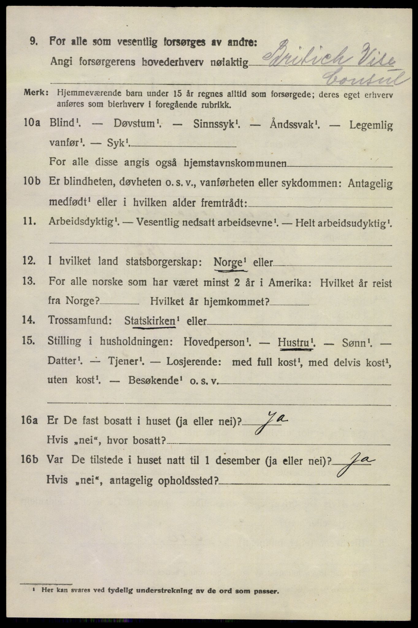 SAKO, 1920 census for Hedrum, 1920, p. 2404