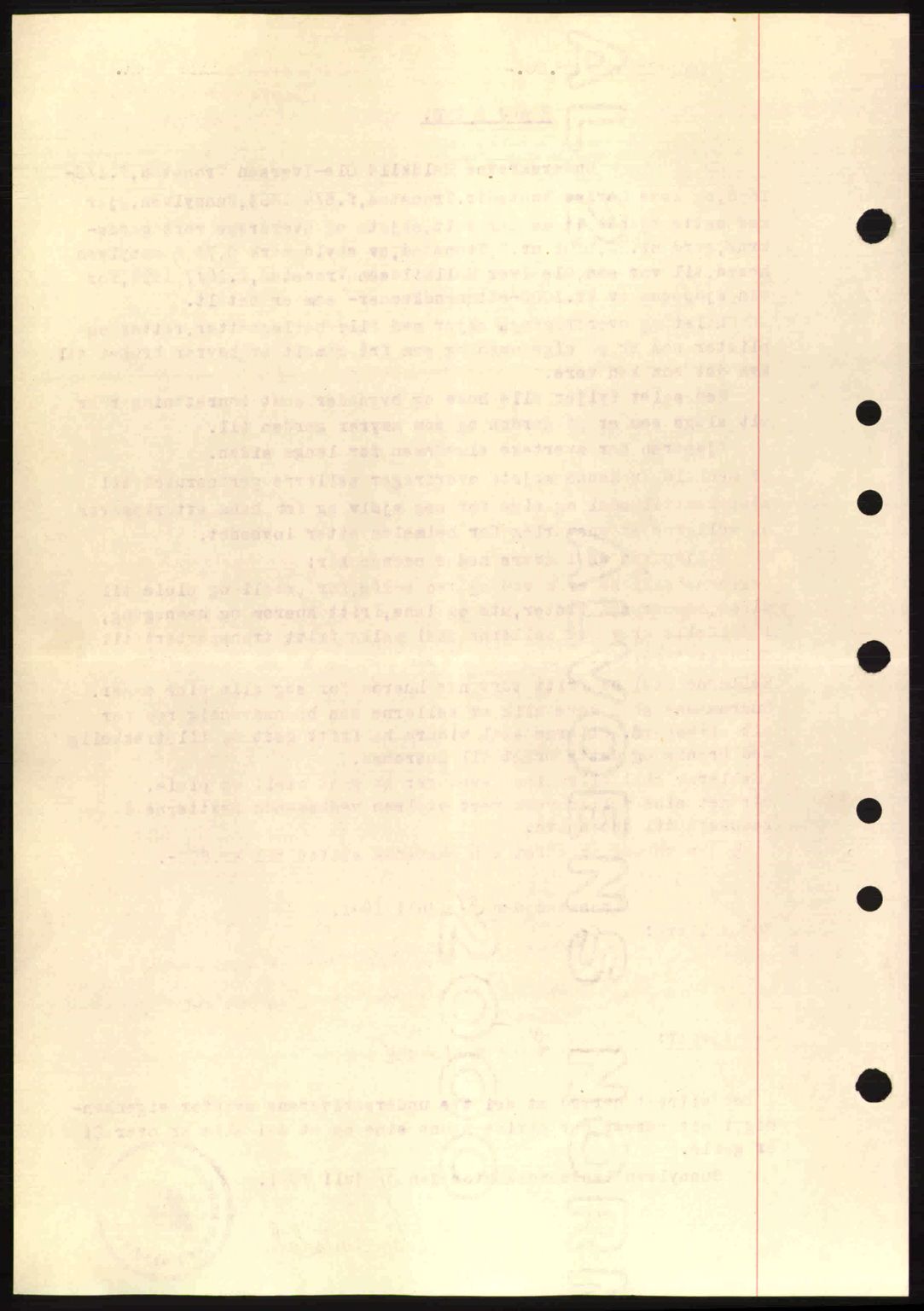 Nordre Sunnmøre sorenskriveri, SAT/A-0006/1/2/2C/2Ca: Mortgage book no. A11, 1941-1941, Diary no: : 1112/1941