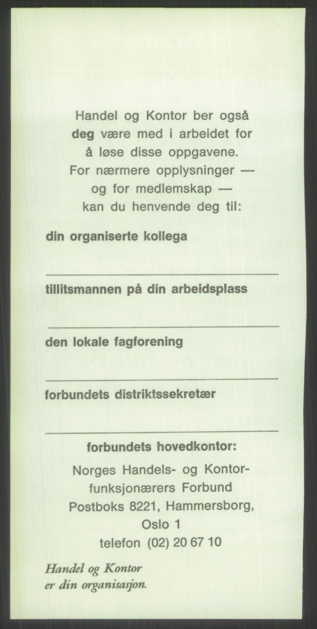 Nygaard, Kristen, AV/RA-PA-1398/F/Fi/L0006: Fagbevegelse, demokrati, Jern- og Metallprosjektet, 1970-2002, p. 86