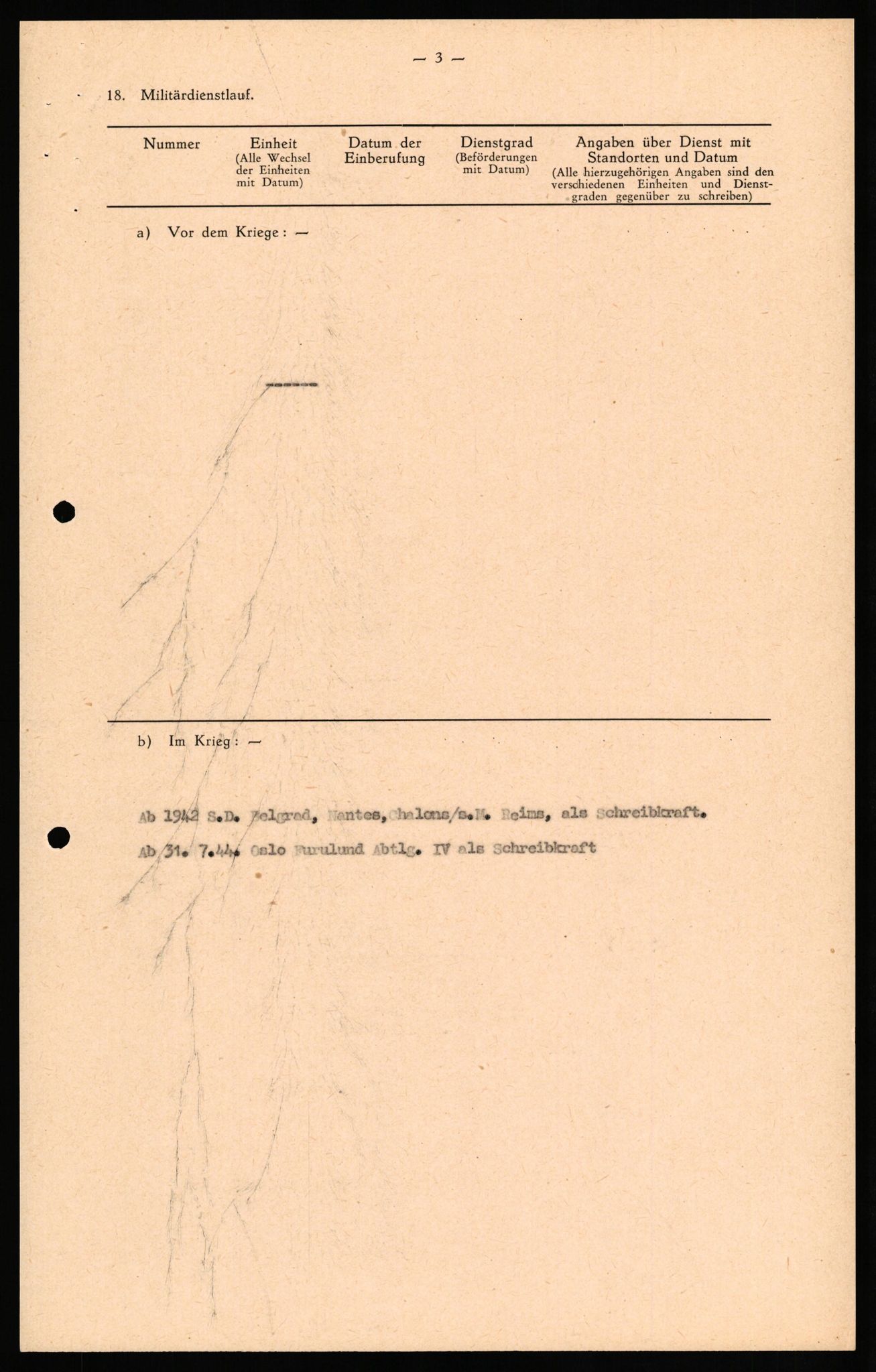 Forsvaret, Forsvarets overkommando II, AV/RA-RAFA-3915/D/Db/L0028: CI Questionaires. Tyske okkupasjonsstyrker i Norge. Tyskere., 1945-1946, p. 197