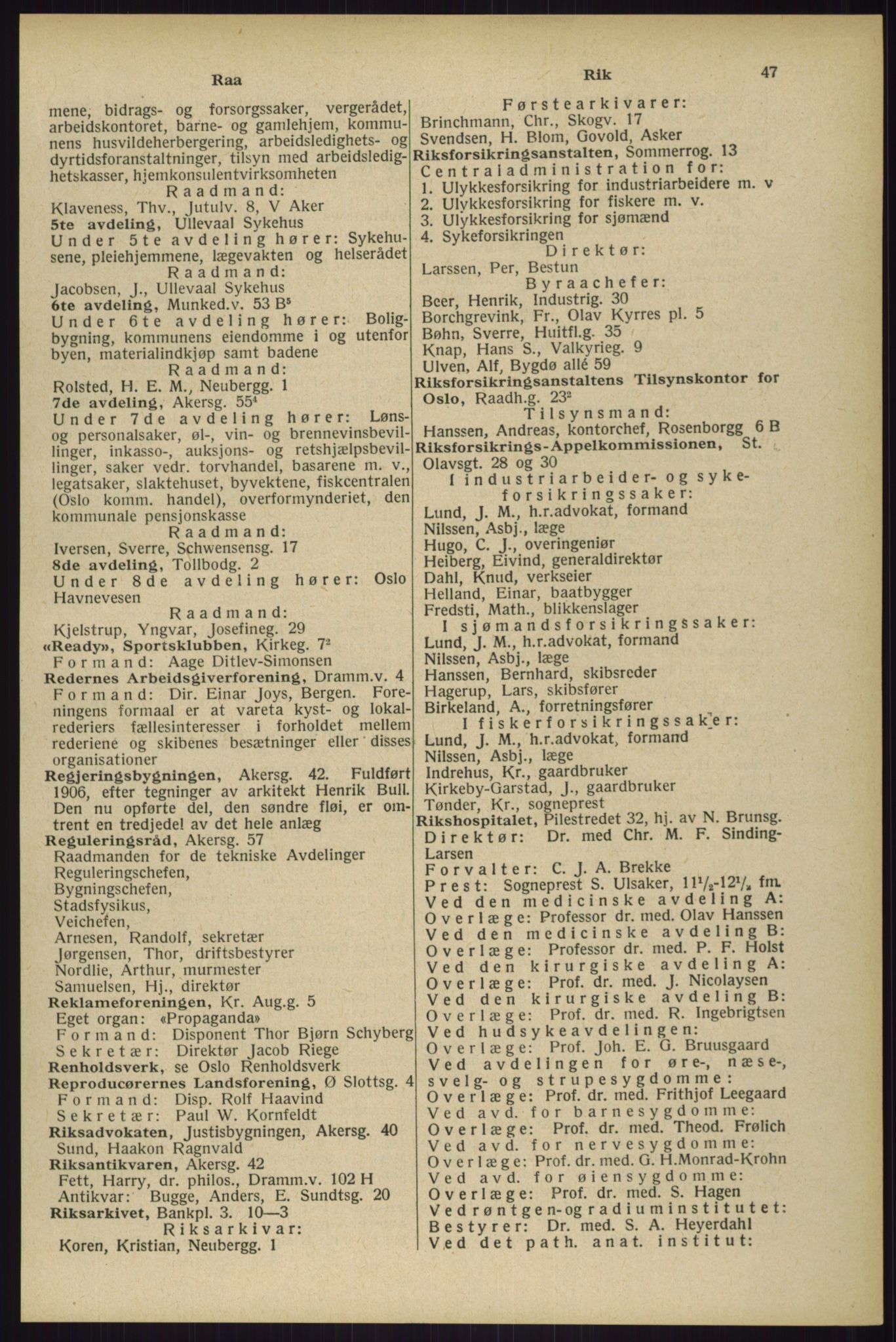 Kristiania/Oslo adressebok, PUBL/-, 1929, p. 47