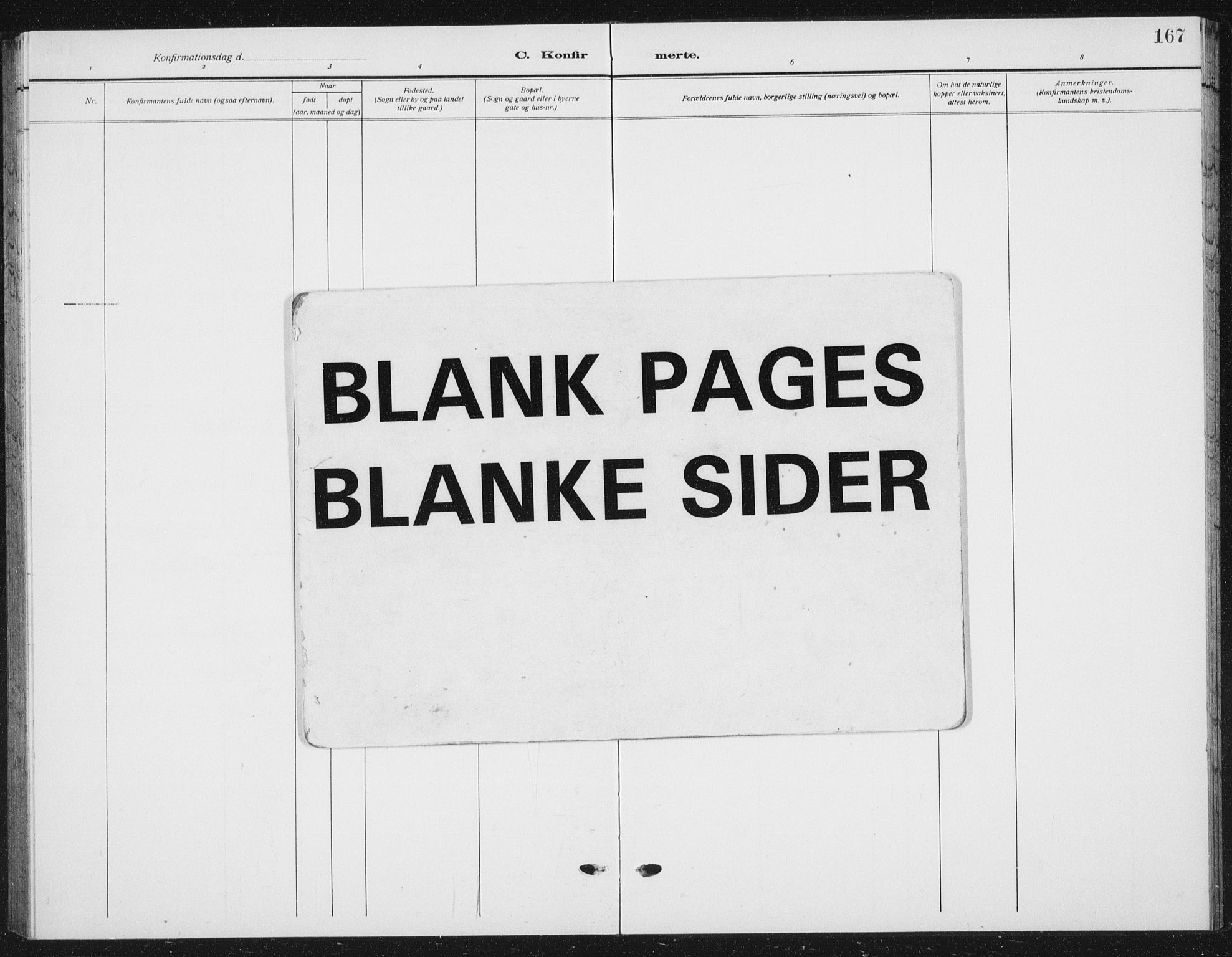 Ministerialprotokoller, klokkerbøker og fødselsregistre - Nord-Trøndelag, AV/SAT-A-1458/721/L0209: Parish register (copy) no. 721C02, 1918-1940, p. 167