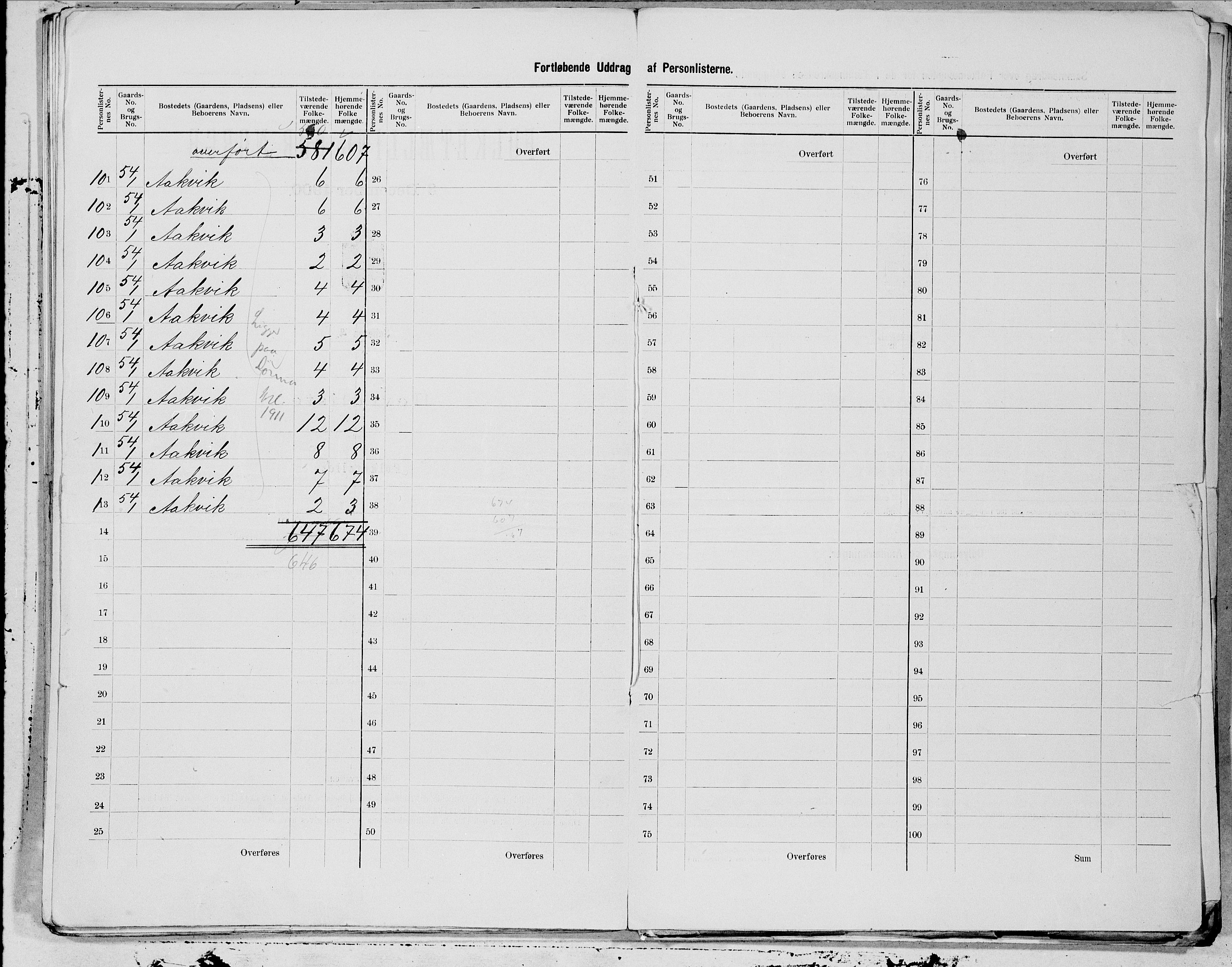 SAT, 1900 census for Herøy, 1900, p. 23
