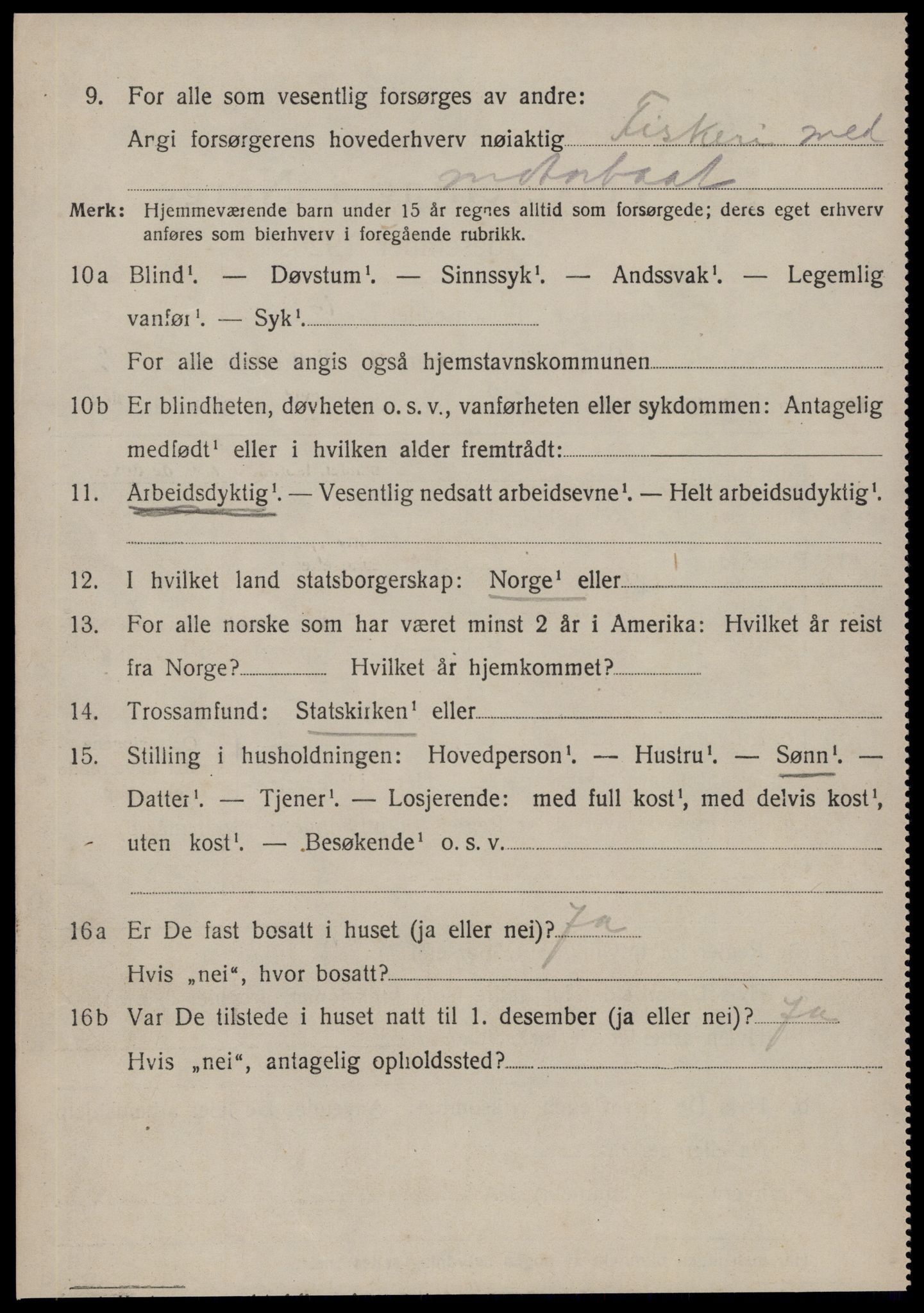 SAT, 1920 census for Haram, 1920, p. 2212