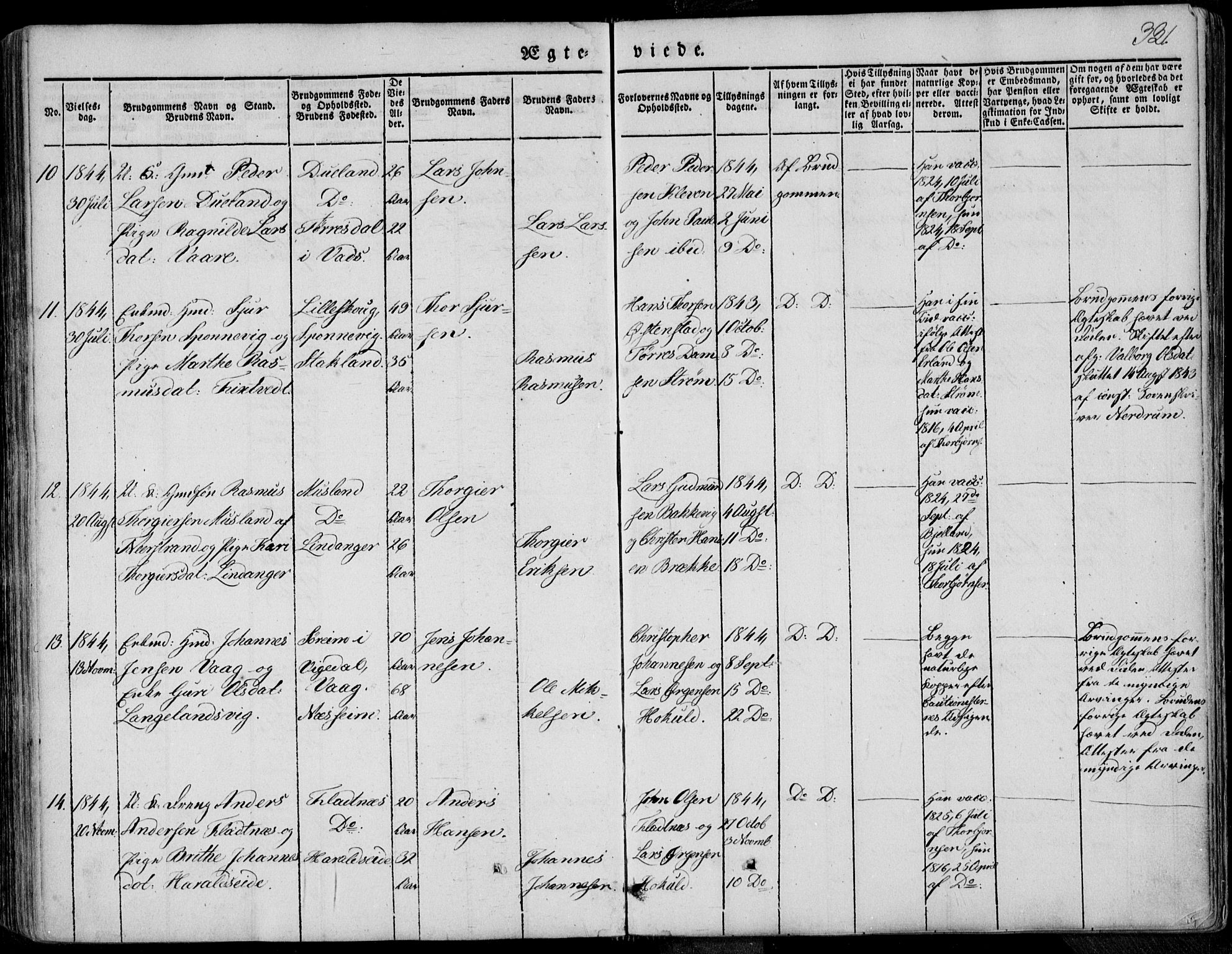 Skjold sokneprestkontor, AV/SAST-A-101847/H/Ha/Haa/L0006: Parish register (official) no. A 6.1, 1835-1858, p. 331