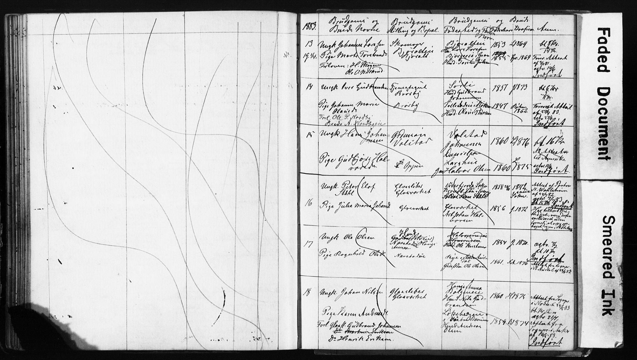 Jevnaker prestekontor, AV/SAH-PREST-116/I/Ie: Banns register no. 2, 1867-1897
