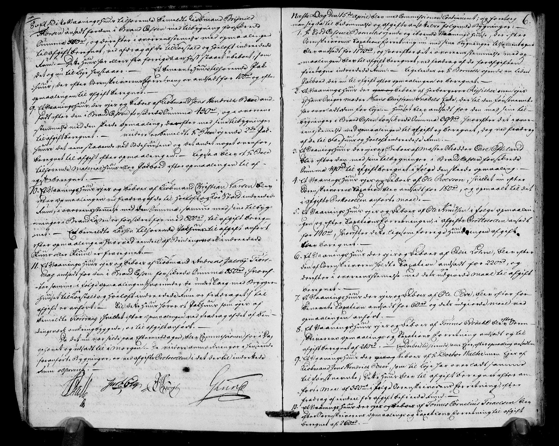 Rentekammeret inntil 1814, Realistisk ordnet avdeling, RA/EA-4070/N/Ne/Nea/L0091: Lista fogderi. Deliberasjonsprotokoll, 1803, p. 8