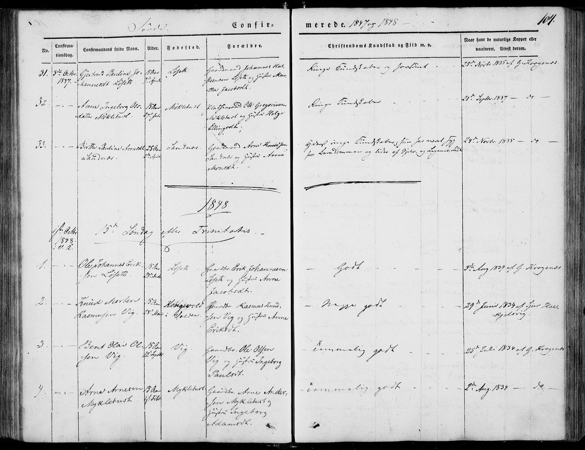 Ministerialprotokoller, klokkerbøker og fødselsregistre - Møre og Romsdal, AV/SAT-A-1454/502/L0023: Parish register (official) no. 502A01, 1844-1873, p. 104