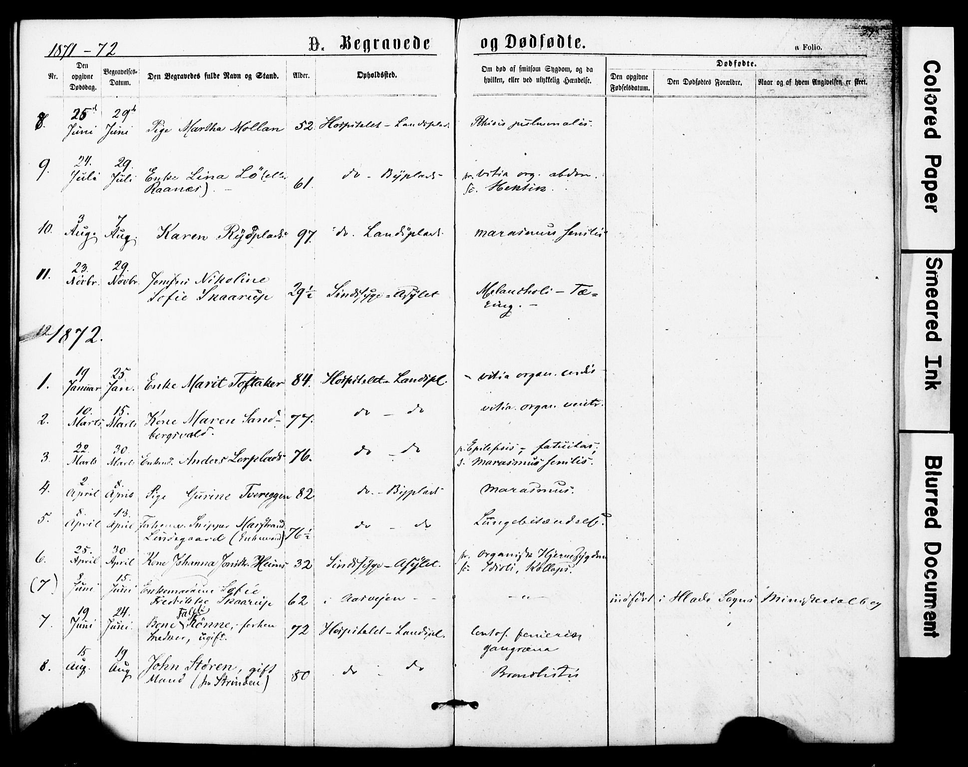 Ministerialprotokoller, klokkerbøker og fødselsregistre - Sør-Trøndelag, SAT/A-1456/623/L0469: Parish register (official) no. 623A03, 1868-1883, p. 34