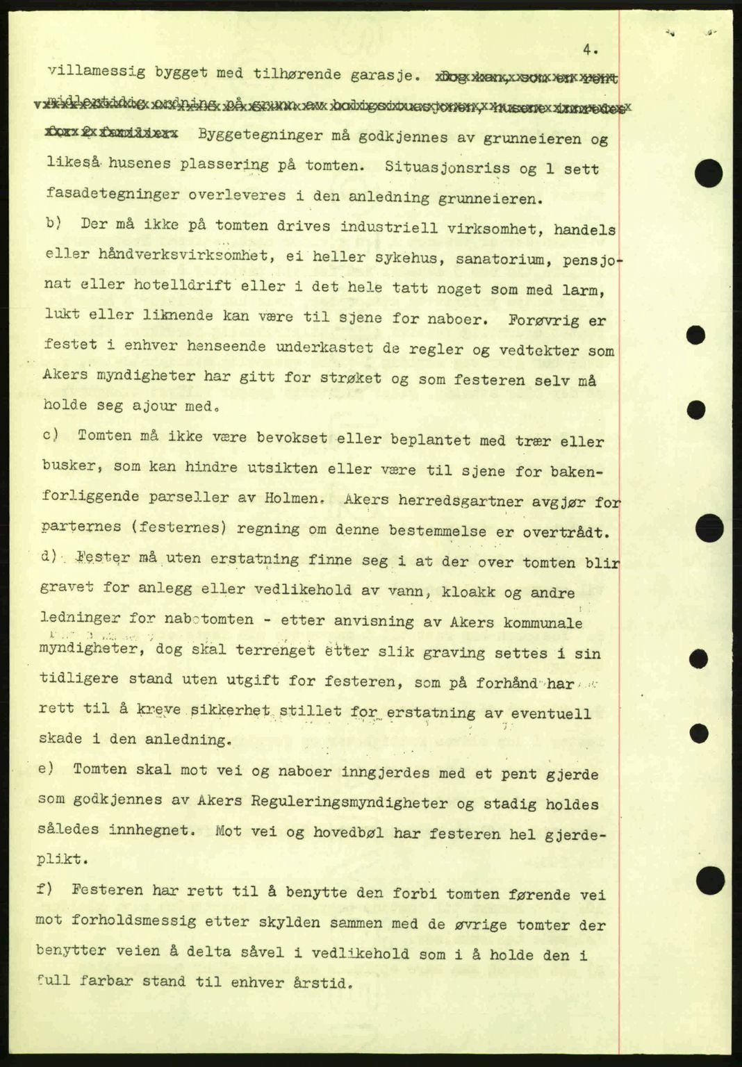 Oslo byskriverembete, AV/SAO-A-10227/G/Gb/Gbd/Gbda/L0017: Mortgage book no. A215, 1949-1950, Diary no: : 15440/1949