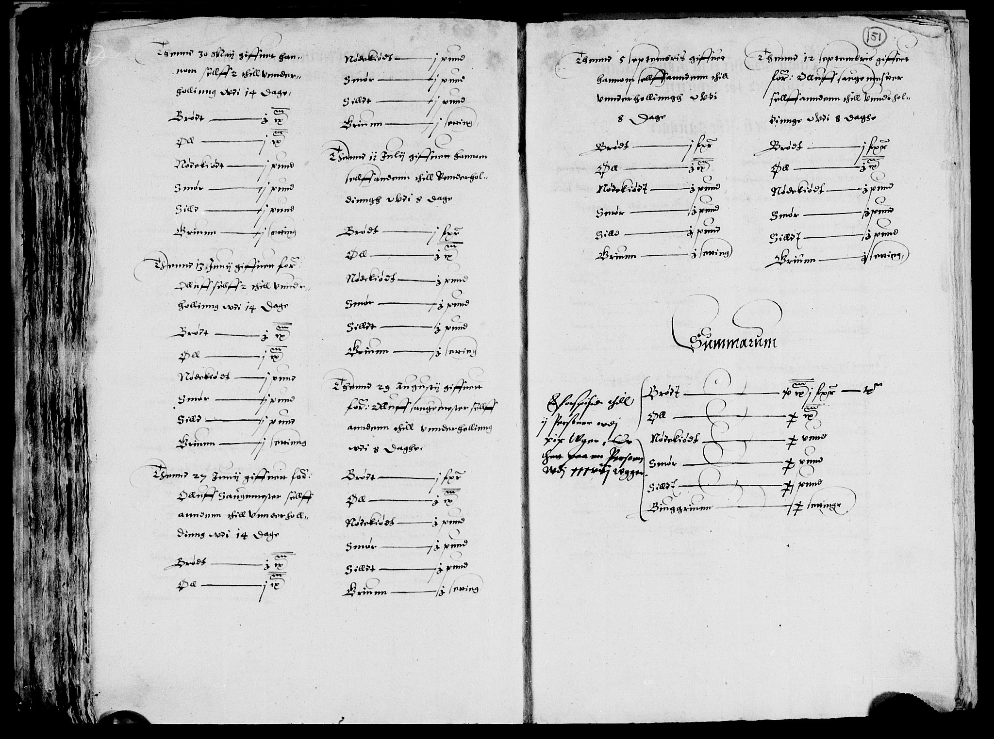 Rentekammeret inntil 1814, Reviderte regnskaper, Lensregnskaper, AV/RA-EA-5023/R/Rb/Rbp/L0001: Bratsberg len, 1585-1600