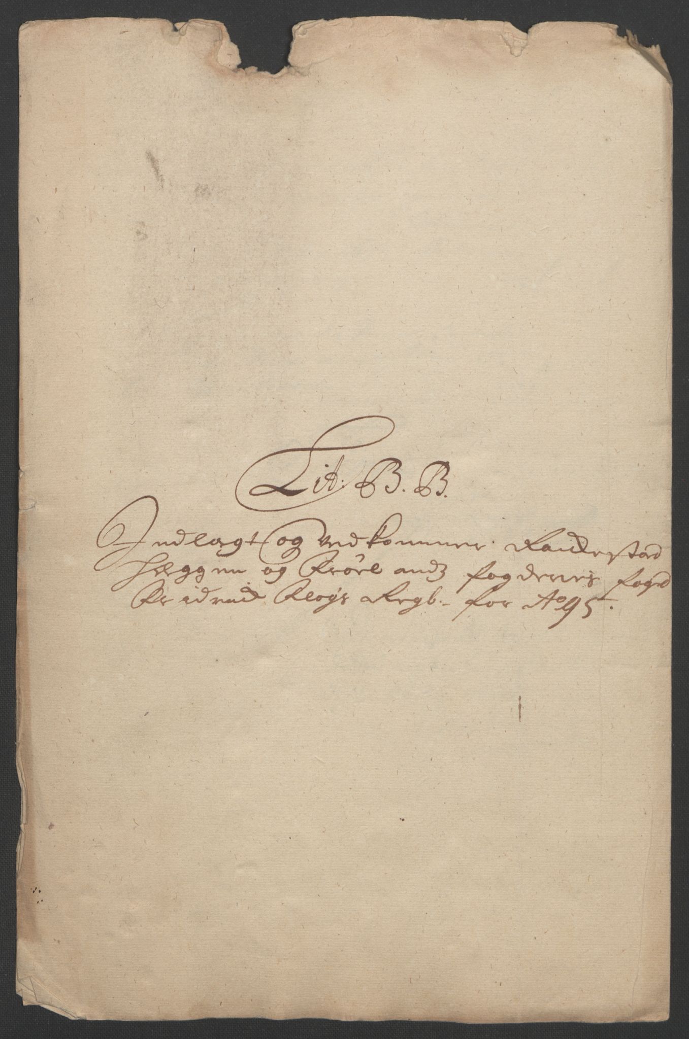 Rentekammeret inntil 1814, Reviderte regnskaper, Fogderegnskap, AV/RA-EA-4092/R07/L0285: Fogderegnskap Rakkestad, Heggen og Frøland, 1695, p. 343