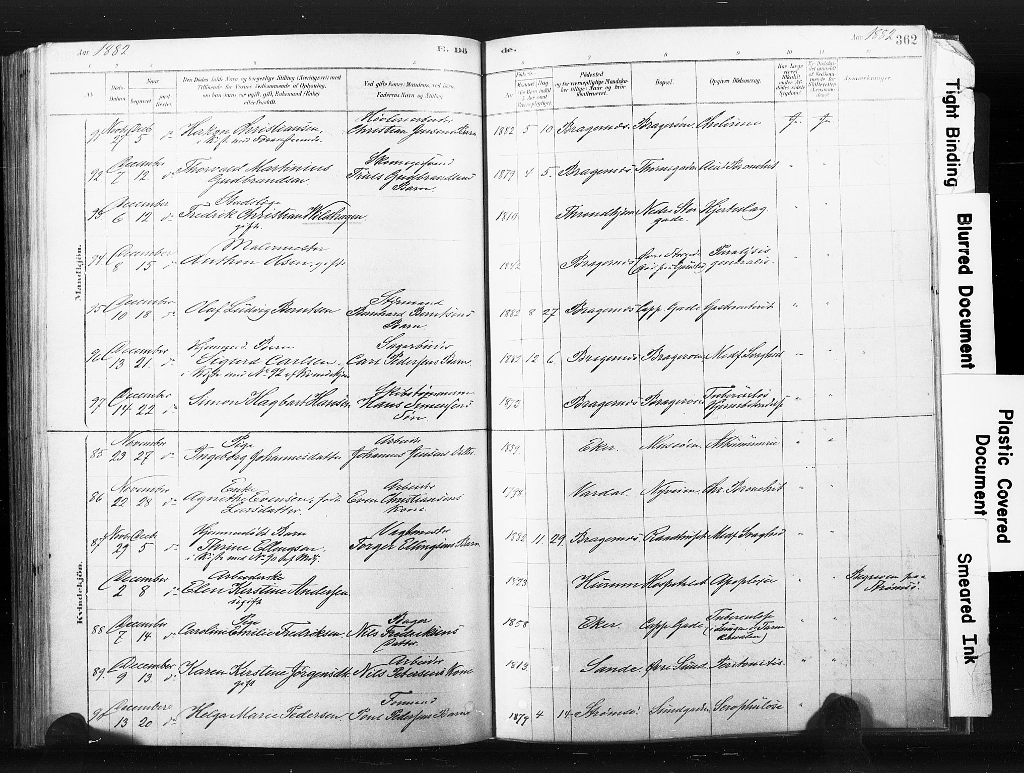 Bragernes kirkebøker, AV/SAKO-A-6/F/Fb/L0006b: Parish register (official) no. II 6B, 1878-1885, p. 362