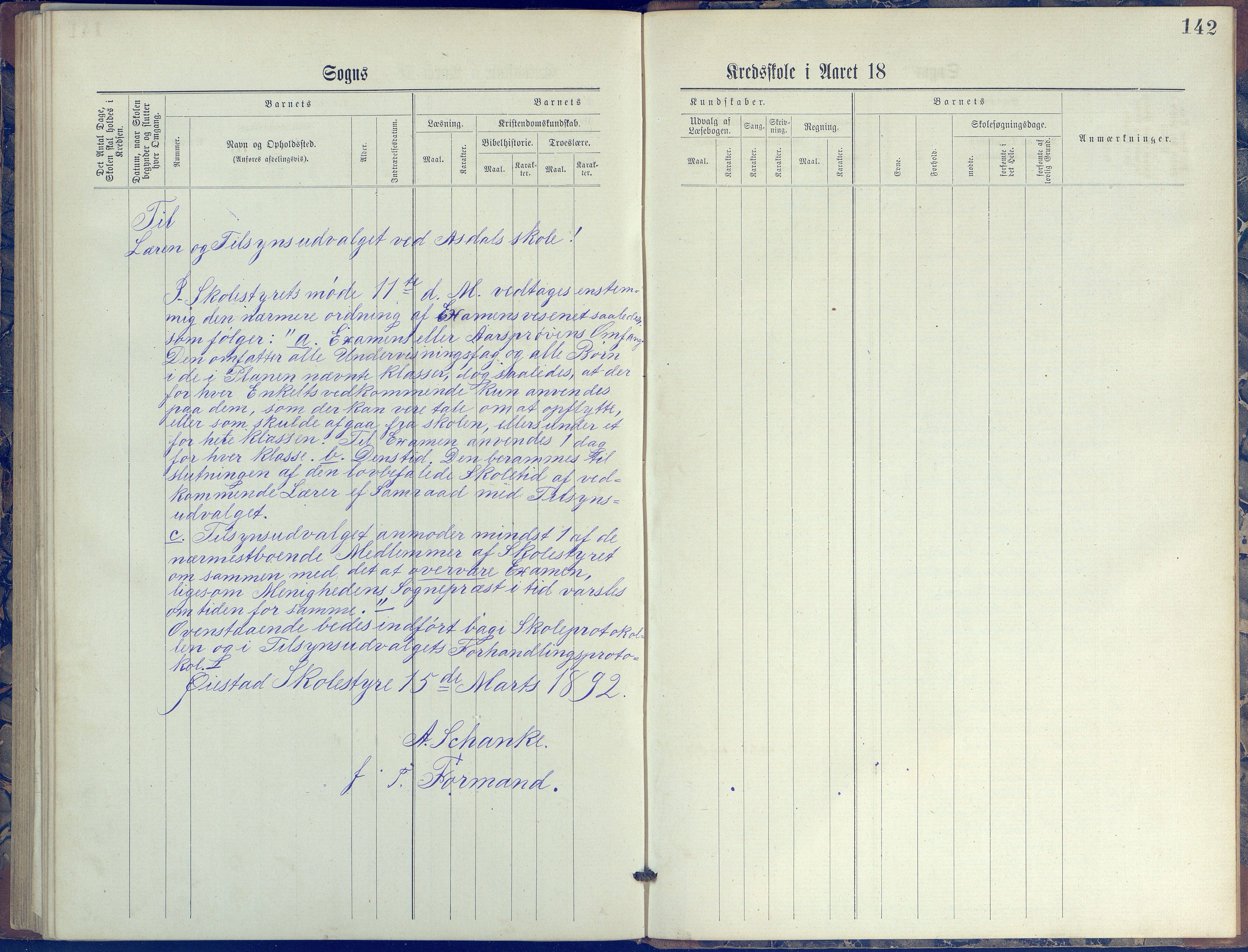 Øyestad kommune frem til 1979, AAKS/KA0920-PK/06/06E/L0005: Journal, øverste avdeling, 1884-1918, p. 141