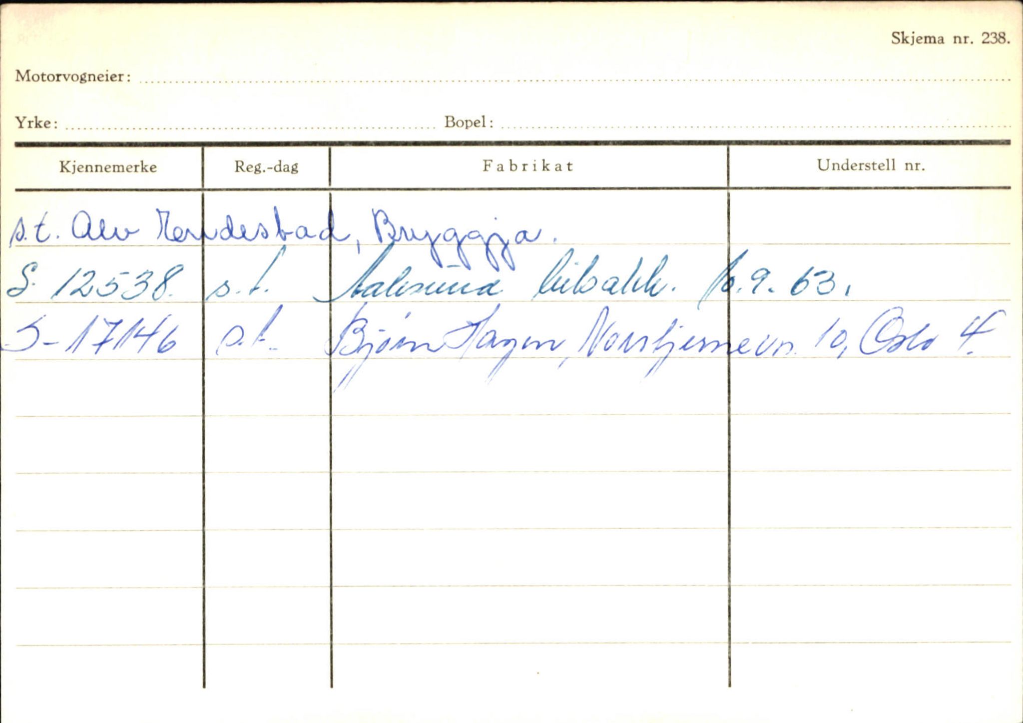 Statens vegvesen, Sogn og Fjordane vegkontor, AV/SAB-A-5301/4/F/L0144: Registerkort Vågsøy A-R, 1945-1975, p. 667