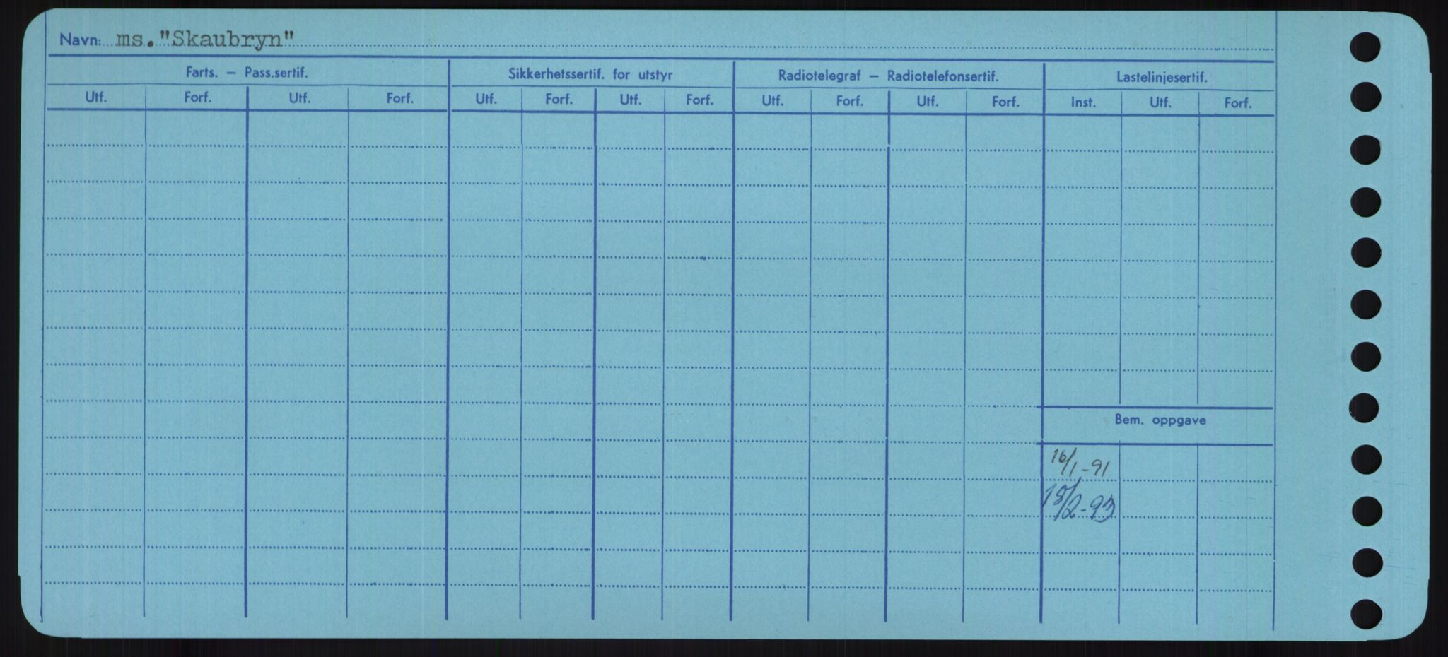 Sjøfartsdirektoratet med forløpere, Skipsmålingen, RA/S-1627/H/Ha/L0005/0001: Fartøy, S-Sven / Fartøy, S-Skji, p. 684