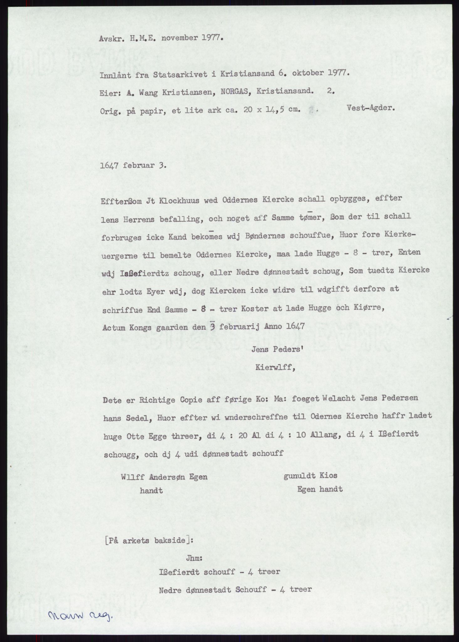 Samlinger til kildeutgivelse, Diplomavskriftsamlingen, RA/EA-4053/H/Ha, p. 1869