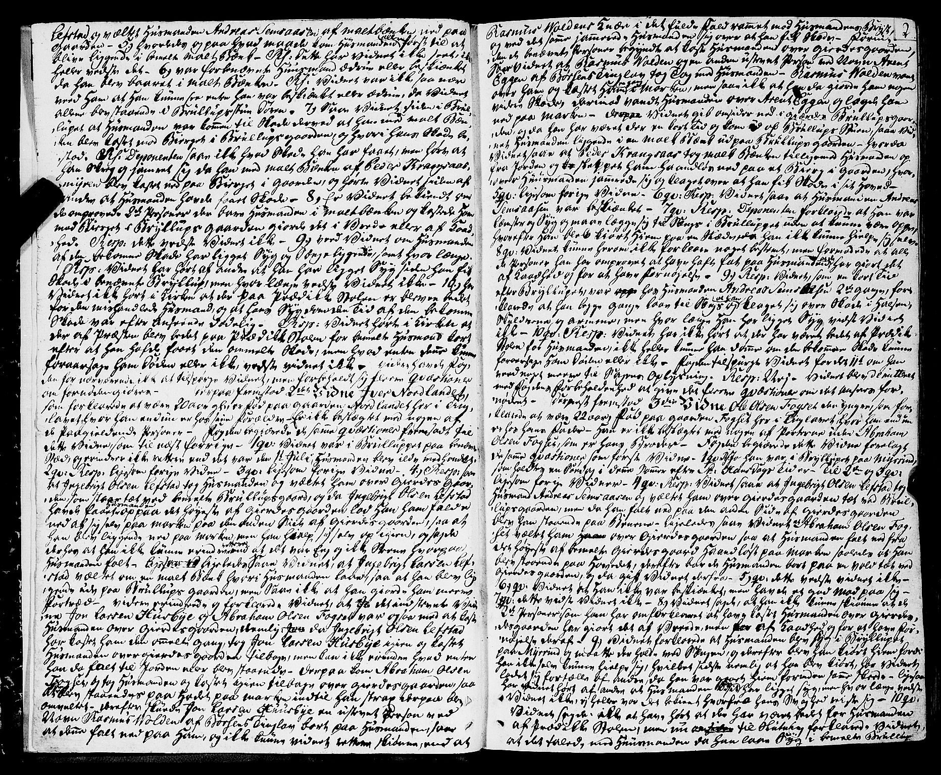 Strinda og Selbu sorenskriveri, AV/SAT-A-0015/1/1A/L0015: Tingbok 14, 1787-1794, p. 1b-2a