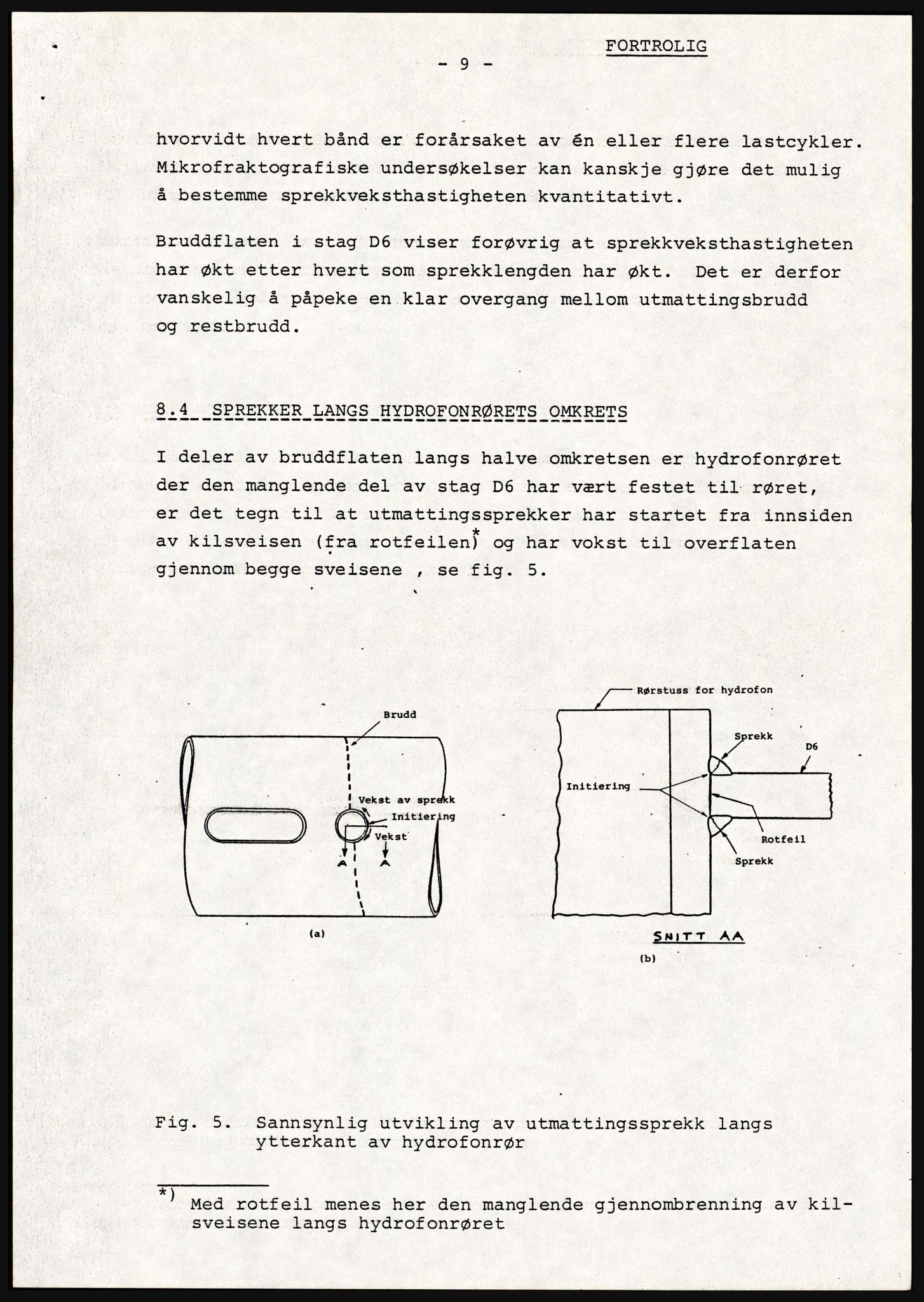 Justisdepartementet, Granskningskommisjonen ved Alexander Kielland-ulykken 27.3.1980, AV/RA-S-1165/D/L0021: V Forankring (Doku.liste + V1-V3 av 3)/W Materialundersøkelser (Doku.liste + W1-W10 av 10 - W9 eske 26), 1980-1981, p. 68