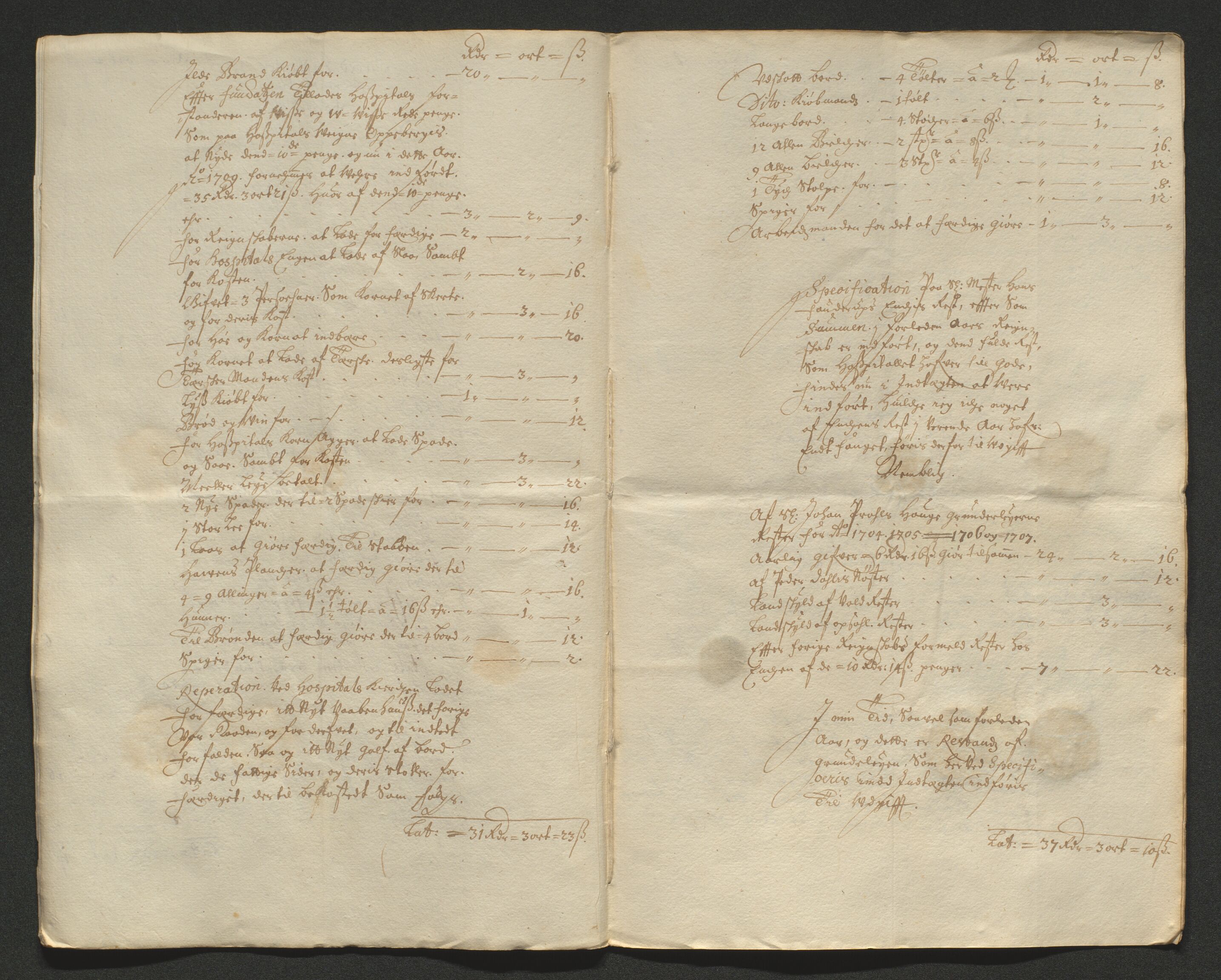 Biskopen i Kristiansand, AV/SAK-1113-0001/G/Gh/L0079/0001: C 236 - Stavanger Hospital / Regnskap for Stavanger Hospital, 1655-1711, p. 230