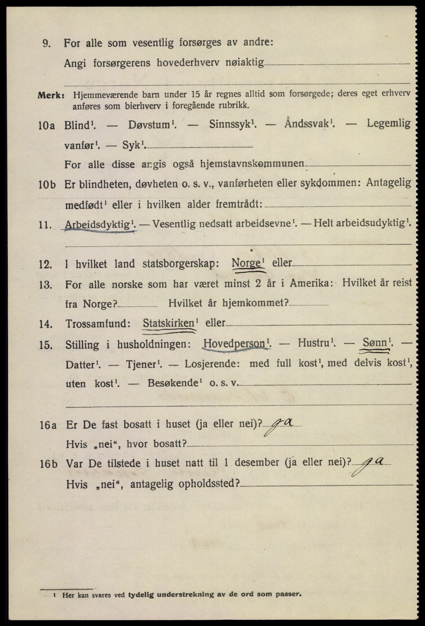 SAKO, 1920 census for Sandefjord, 1920, p. 13073