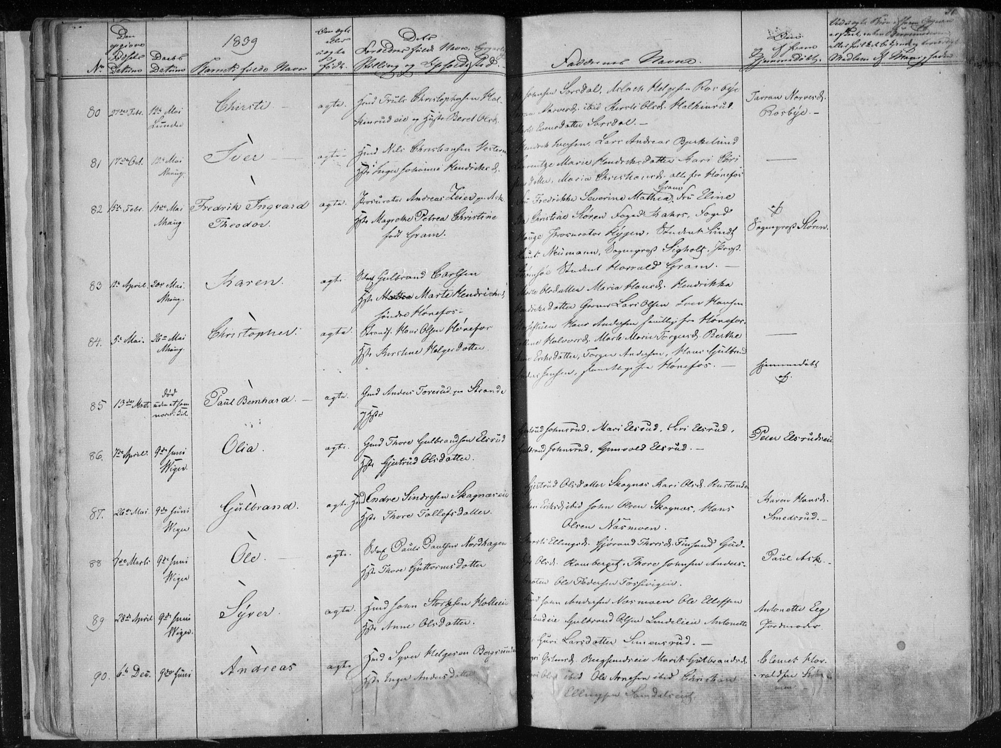 Norderhov kirkebøker, SAKO/A-237/F/Fa/L0010: Parish register (official) no. 10, 1837-1847, p. 30