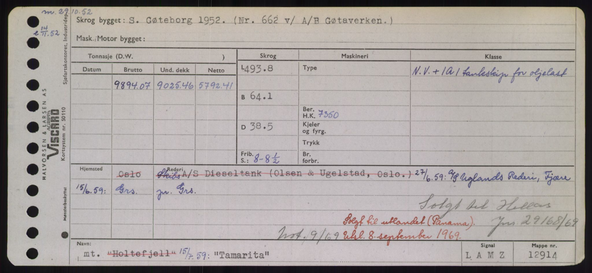 Sjøfartsdirektoratet med forløpere, Skipsmålingen, AV/RA-S-1627/H/Hd/L0038: Fartøy, T-Th, p. 119