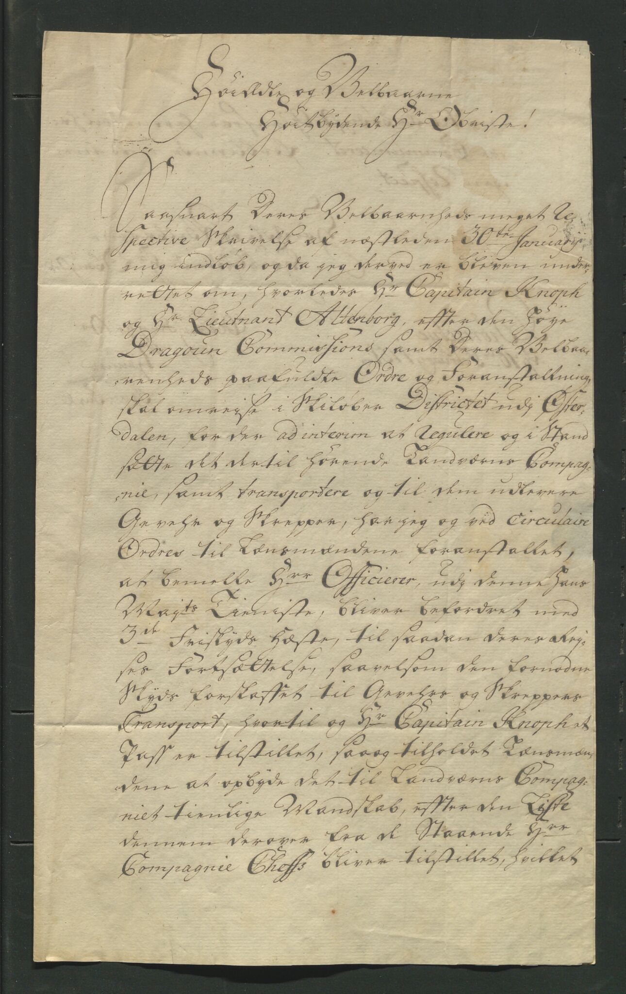 Åker i Vang, Hedmark, og familien Todderud, AV/SAH-ARK-010/J/Jc/L0001: Korrespondanse, 1706-1752, p. 256