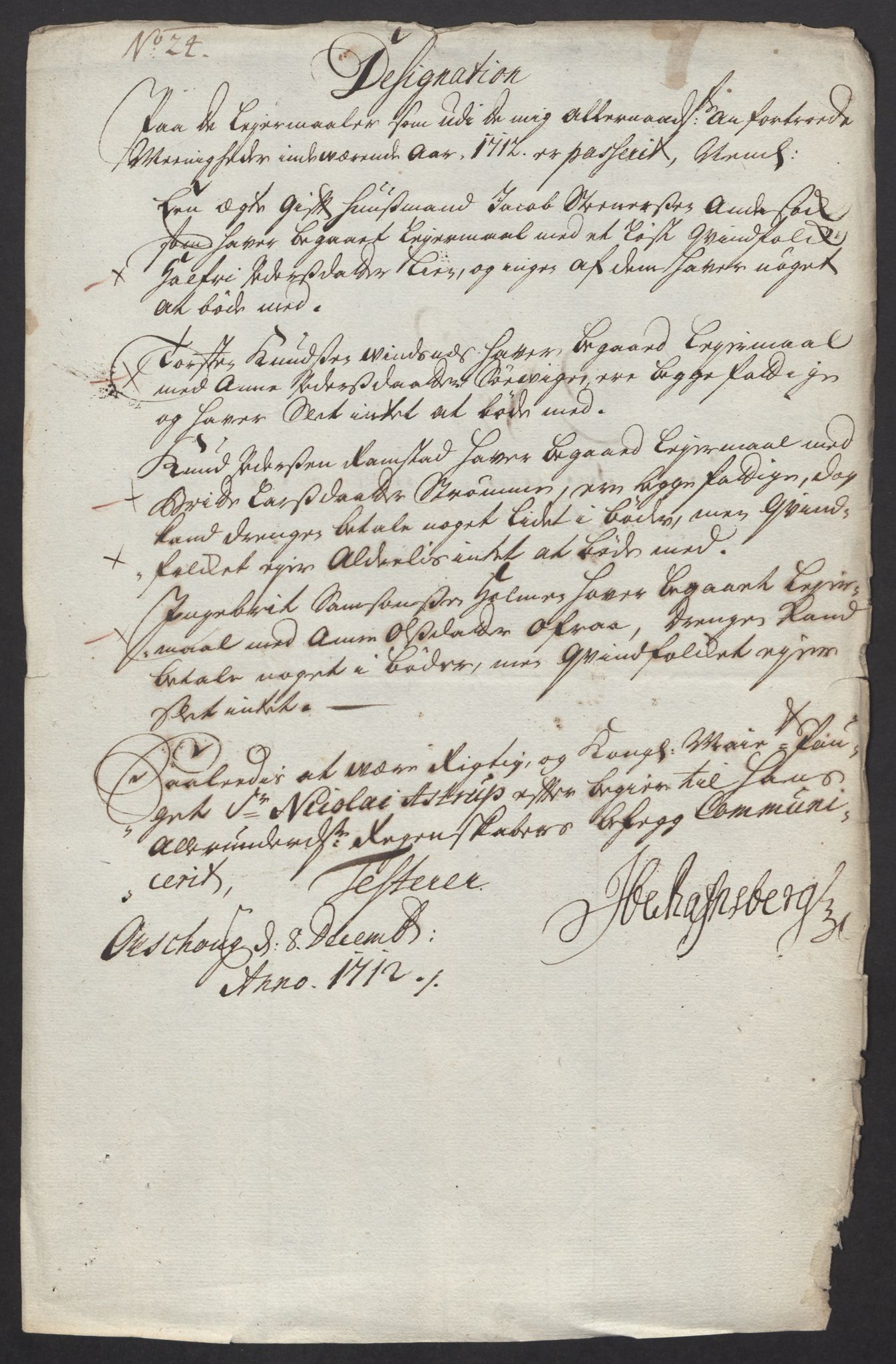 Rentekammeret inntil 1814, Reviderte regnskaper, Fogderegnskap, AV/RA-EA-4092/R54/L3565: Fogderegnskap Sunnmøre, 1712-1713, p. 138