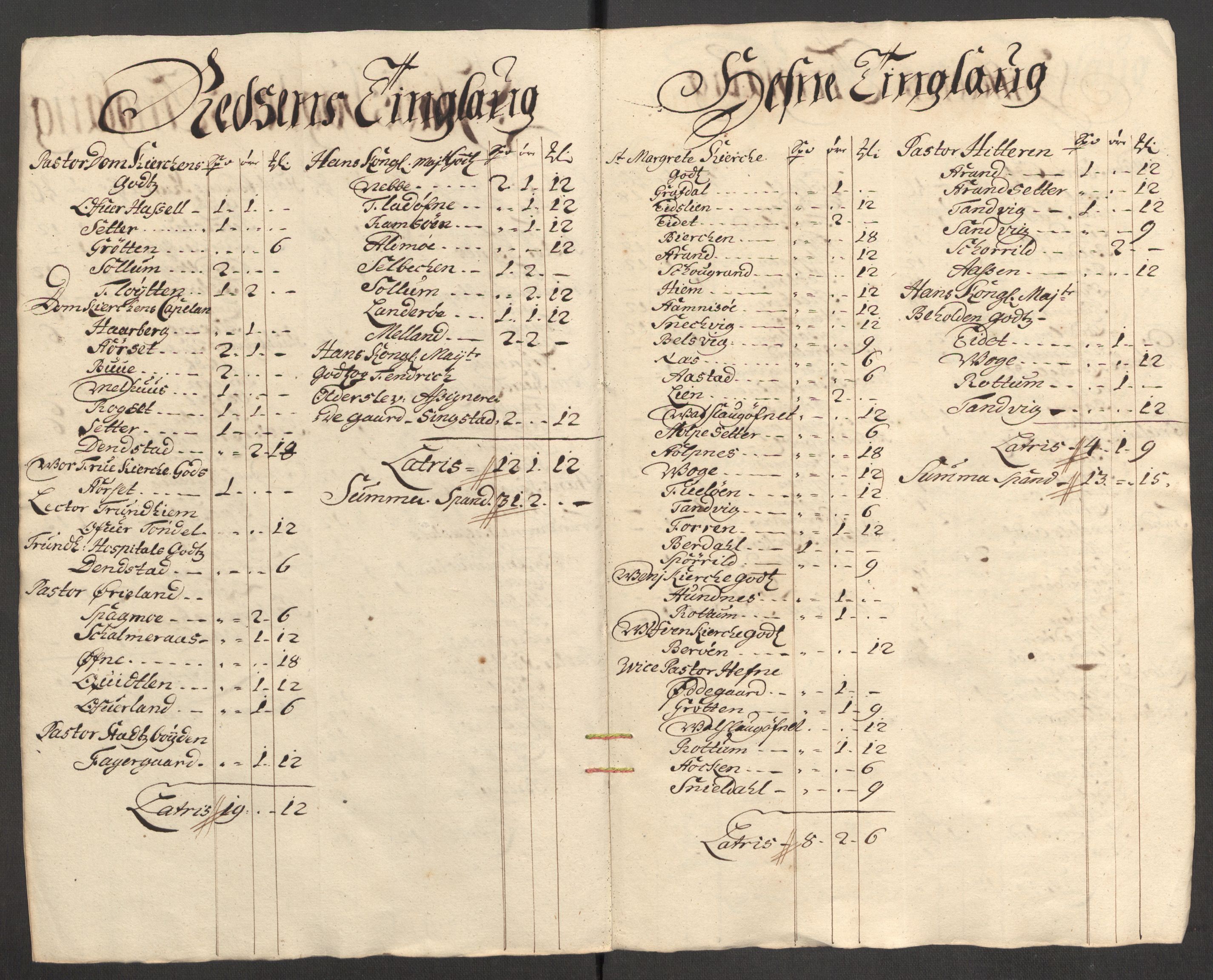 Rentekammeret inntil 1814, Reviderte regnskaper, Fogderegnskap, AV/RA-EA-4092/R57/L3856: Fogderegnskap Fosen, 1704-1705, p. 196