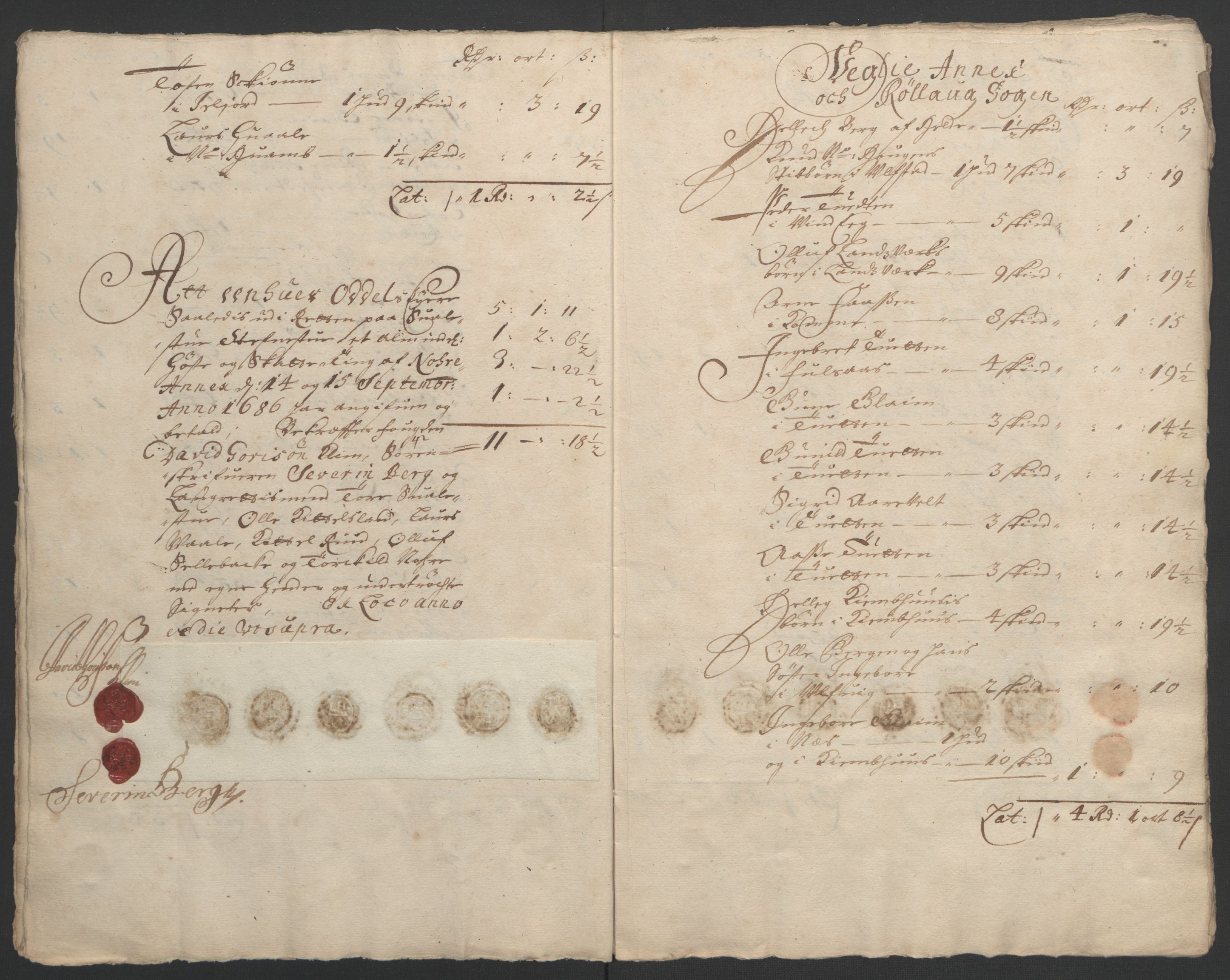 Rentekammeret inntil 1814, Reviderte regnskaper, Fogderegnskap, AV/RA-EA-4092/R24/L1572: Fogderegnskap Numedal og Sandsvær, 1679-1686, p. 154