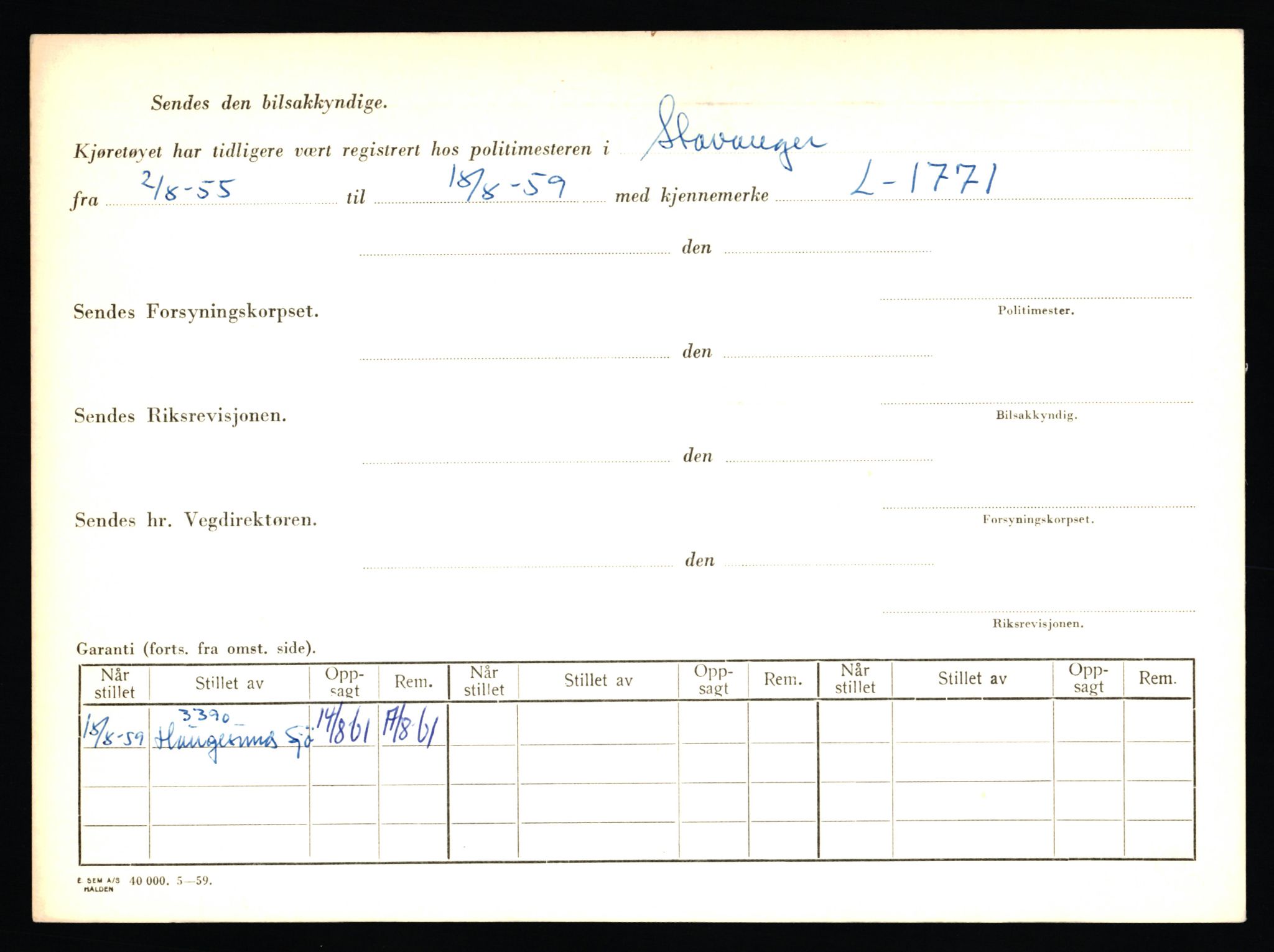 Stavanger trafikkstasjon, AV/SAST-A-101942/0/F/L0065: L-65400 - L-67649, 1930-1971, p. 1400