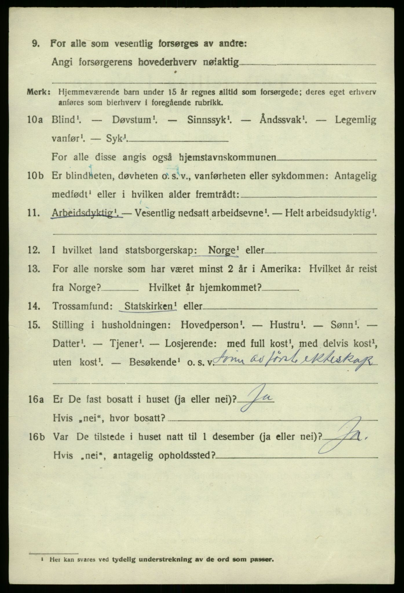 SAB, 1920 census for Laksevåg, 1920, p. 19421