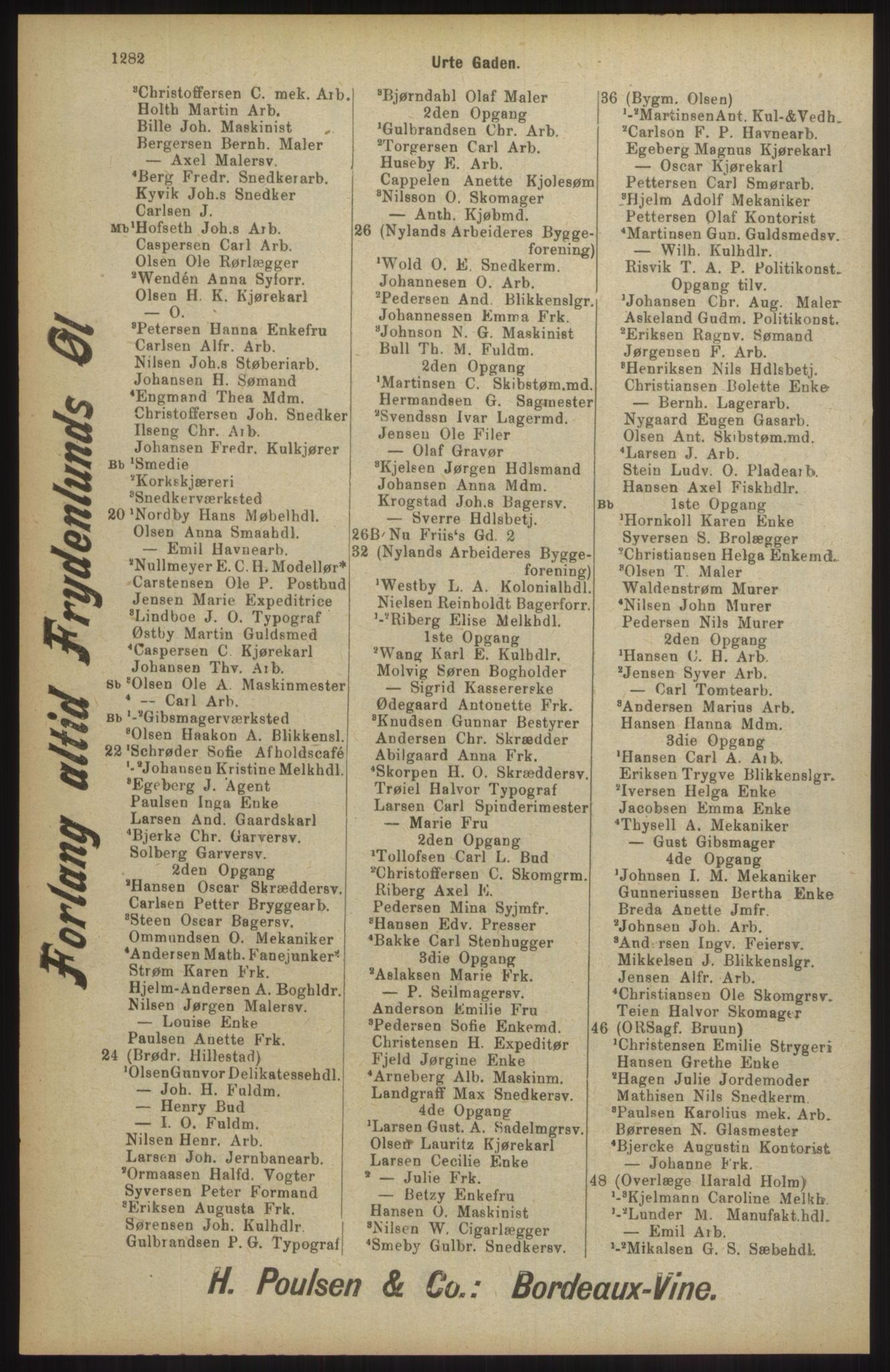 Kristiania/Oslo adressebok, PUBL/-, 1904, p. 1282