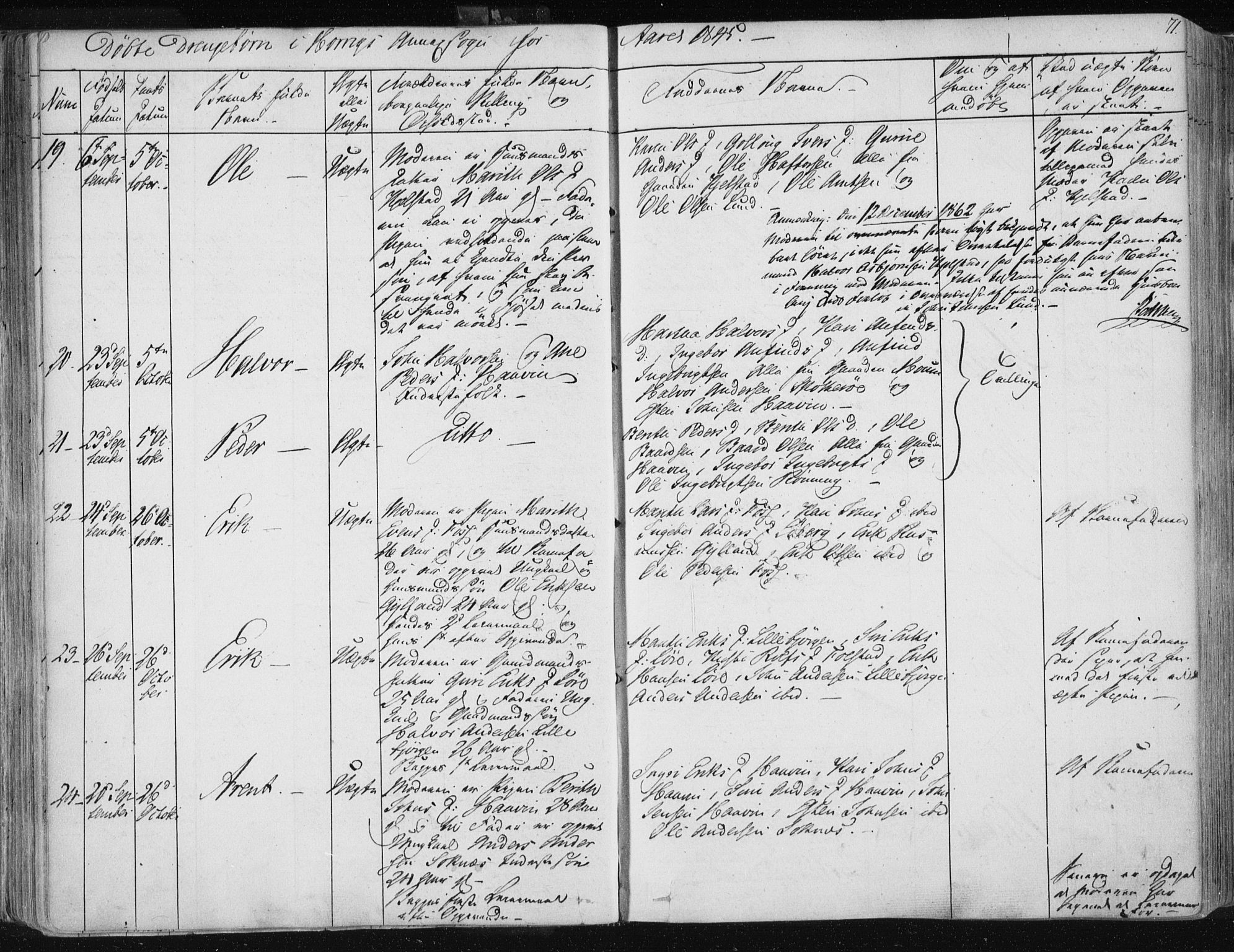 Ministerialprotokoller, klokkerbøker og fødselsregistre - Sør-Trøndelag, SAT/A-1456/687/L0998: Parish register (official) no. 687A05 /2, 1843-1849, p. 71