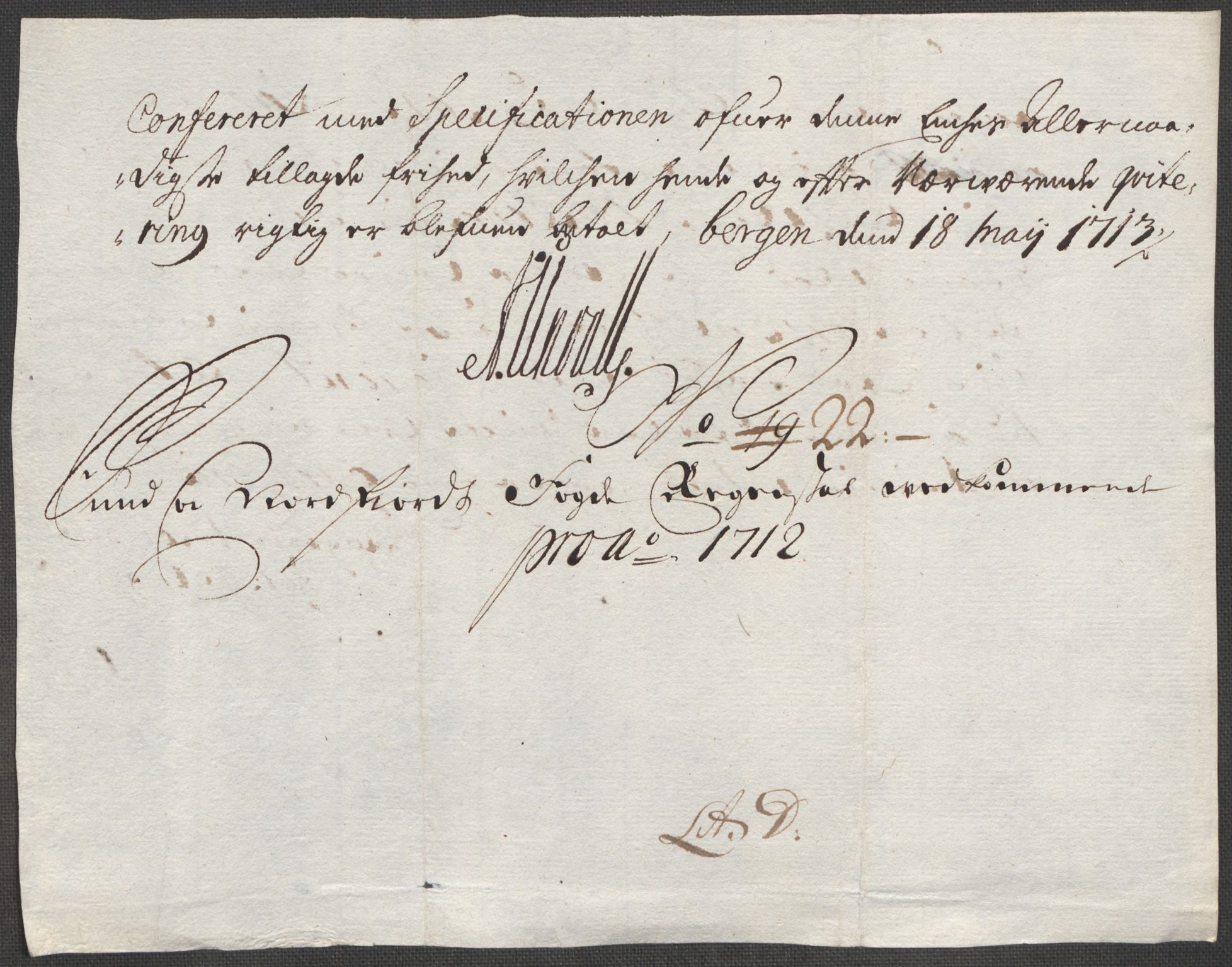Rentekammeret inntil 1814, Reviderte regnskaper, Fogderegnskap, AV/RA-EA-4092/R53/L3435: Fogderegnskap Sunn- og Nordfjord, 1712, p. 252