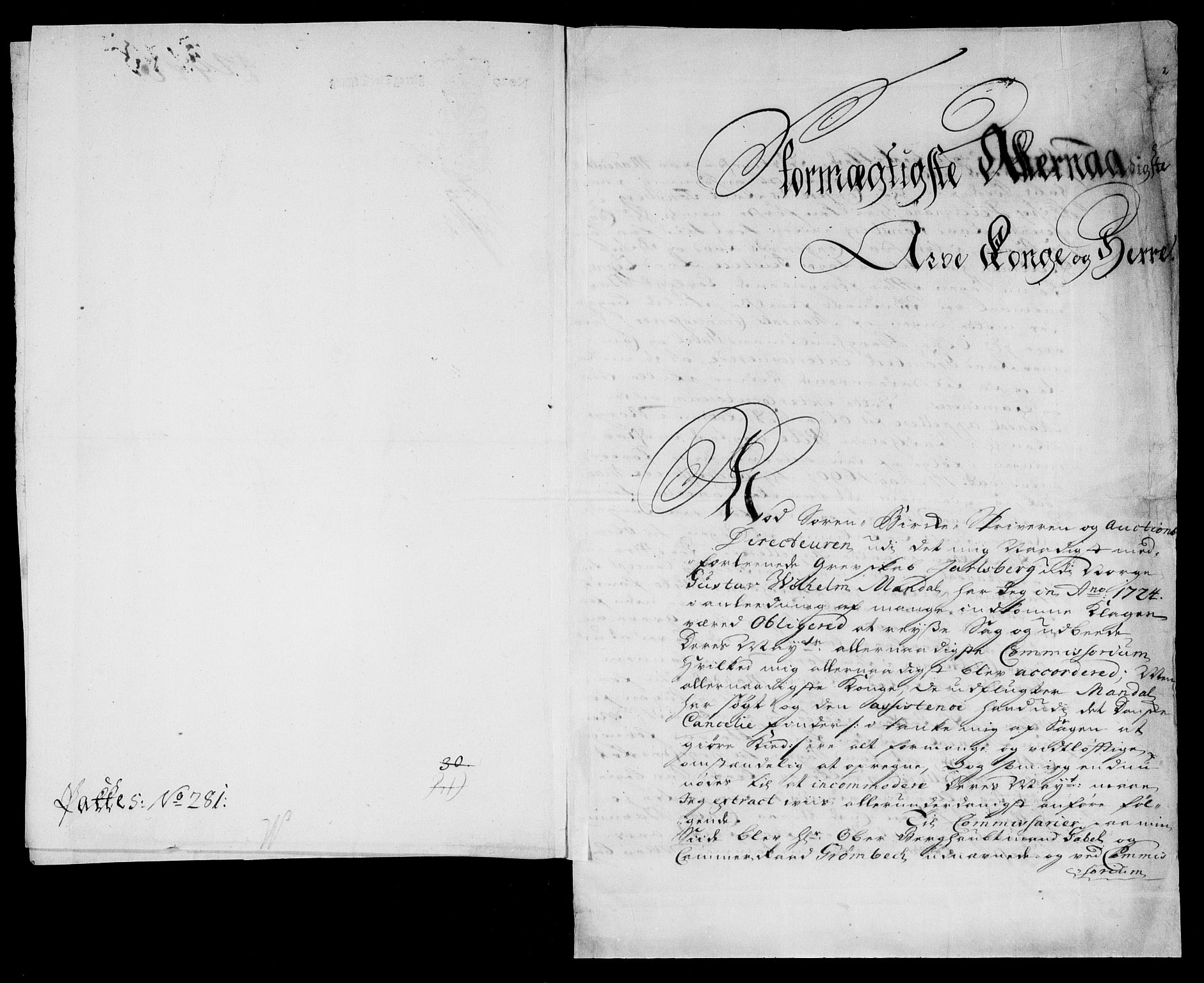 Danske Kanselli, Skapsaker, RA/EA-4061/F/L0022: Skap 8, pakke 210-218, 1618-1730, p. 24