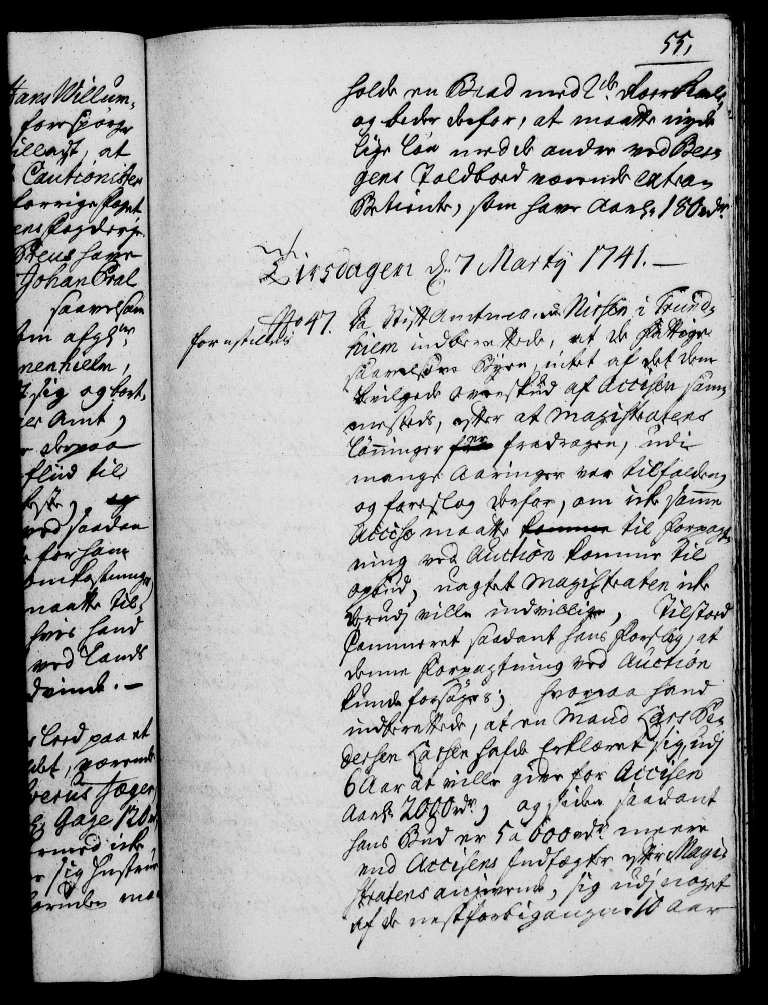 Rentekammeret, Kammerkanselliet, RA/EA-3111/G/Gh/Gha/L0023: Norsk ekstraktmemorialprotokoll (merket RK 53.68), 1741-1742, p. 55