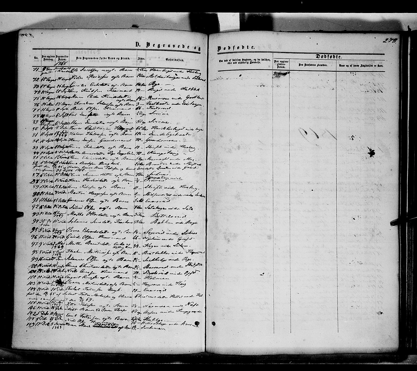 Grue prestekontor, AV/SAH-PREST-036/H/Ha/Haa/L0010: Parish register (official) no. 10, 1864-1873, p. 278