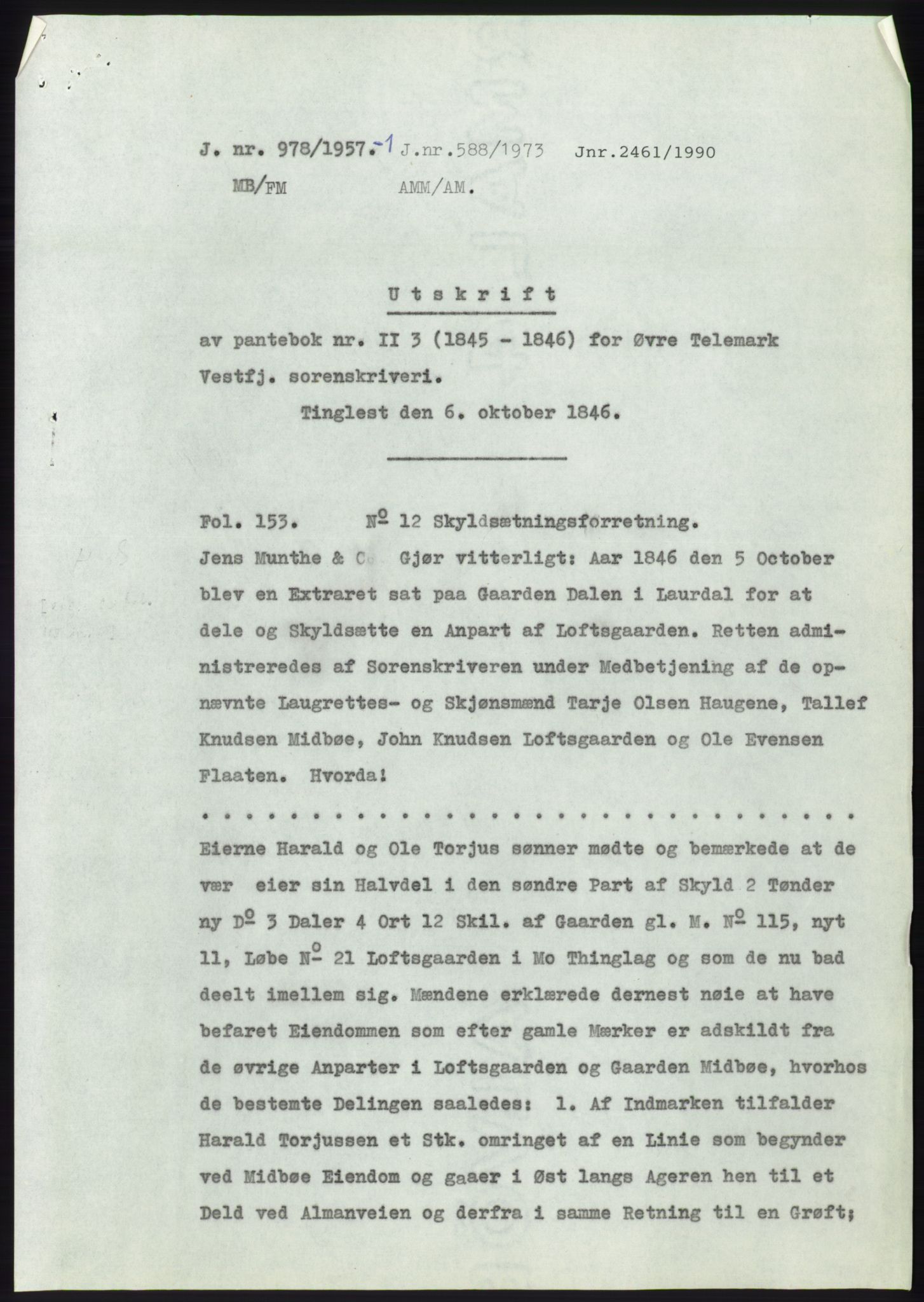 Statsarkivet i Kongsberg, SAKO/A-0001, 1957, p. 222