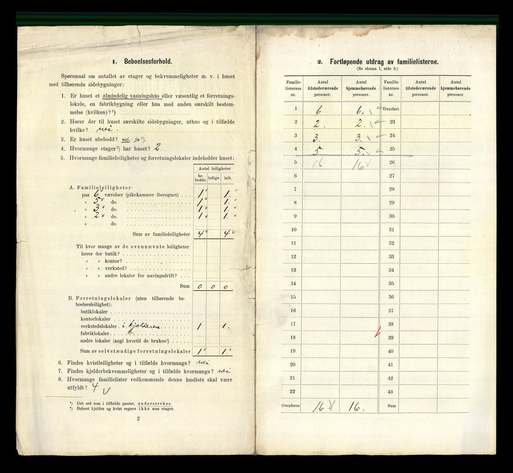 RA, 1910 census for Kristiania, 1910, p. 18998