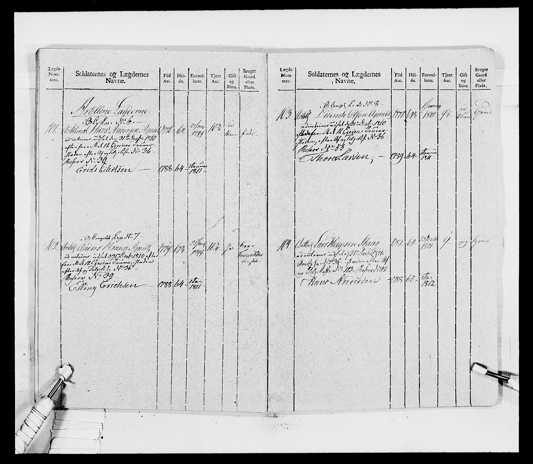 Generalitets- og kommissariatskollegiet, Det kongelige norske kommissariatskollegium, AV/RA-EA-5420/E/Eh/L0030b: Sønnafjelske gevorbne infanteriregiment, 1810, p. 294