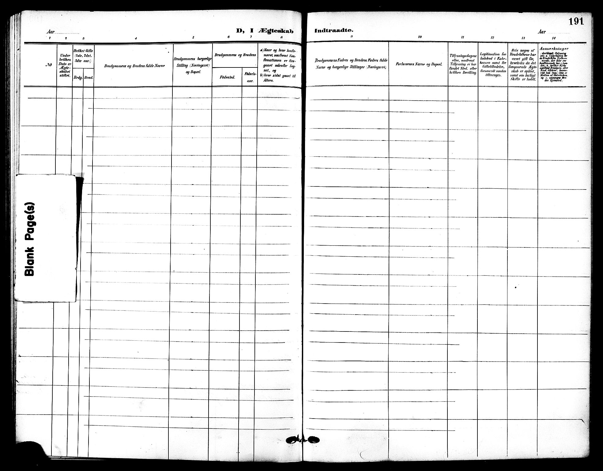 Ministerialprotokoller, klokkerbøker og fødselsregistre - Sør-Trøndelag, AV/SAT-A-1456/601/L0095: Parish register (copy) no. 601C13, 1902-1911, p. 191