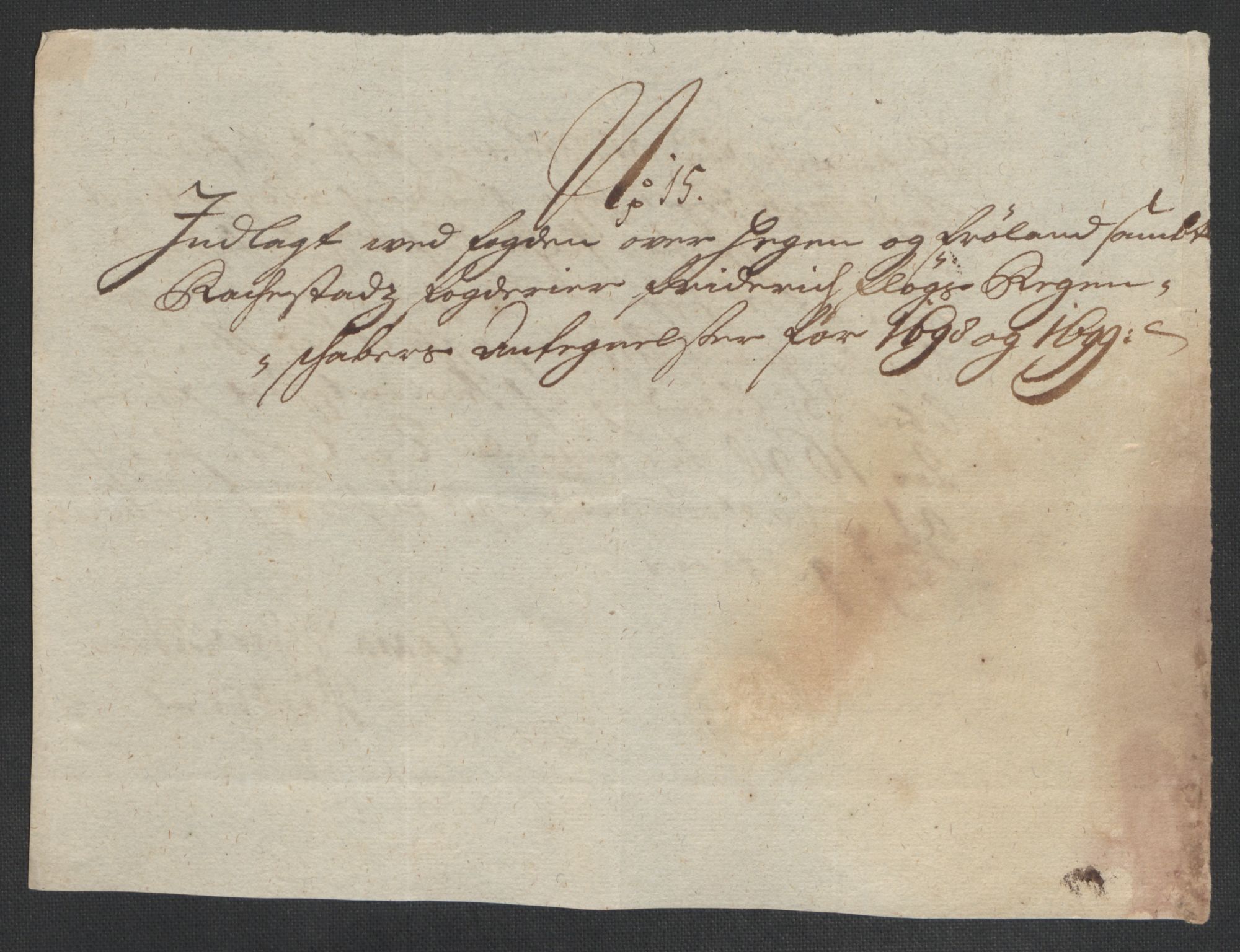 Rentekammeret inntil 1814, Reviderte regnskaper, Fogderegnskap, AV/RA-EA-4092/R07/L0289: Fogderegnskap Rakkestad, Heggen og Frøland, 1699, p. 420