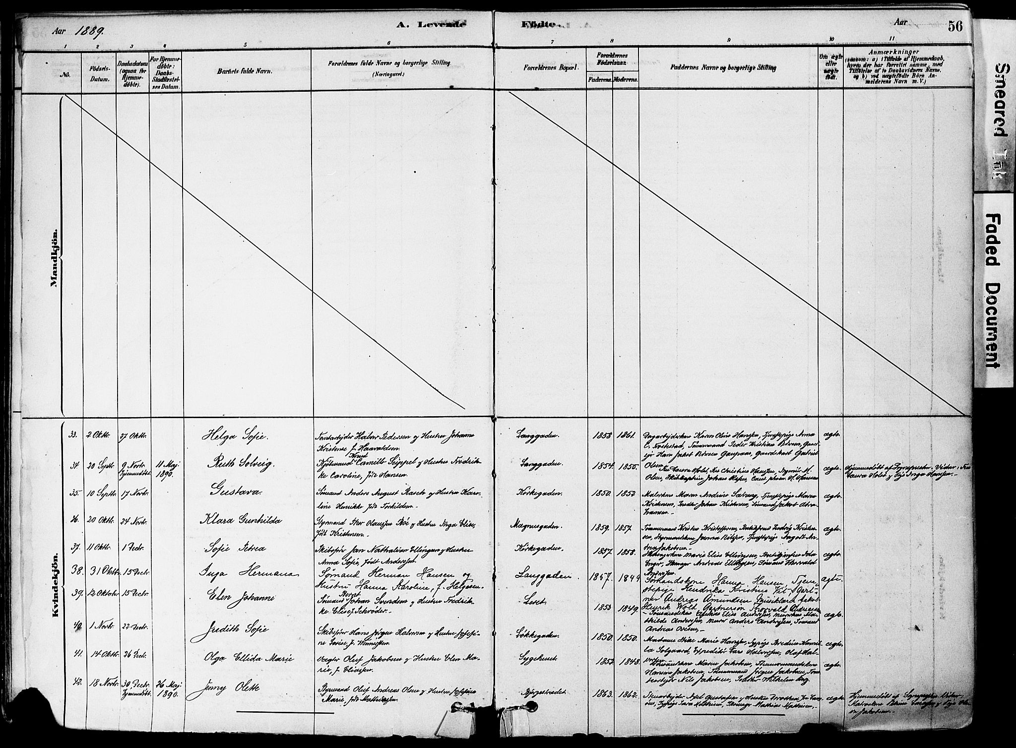 Holmestrand kirkebøker, AV/SAKO-A-346/F/Fa/L0004: Parish register (official) no. 4, 1880-1901, p. 56