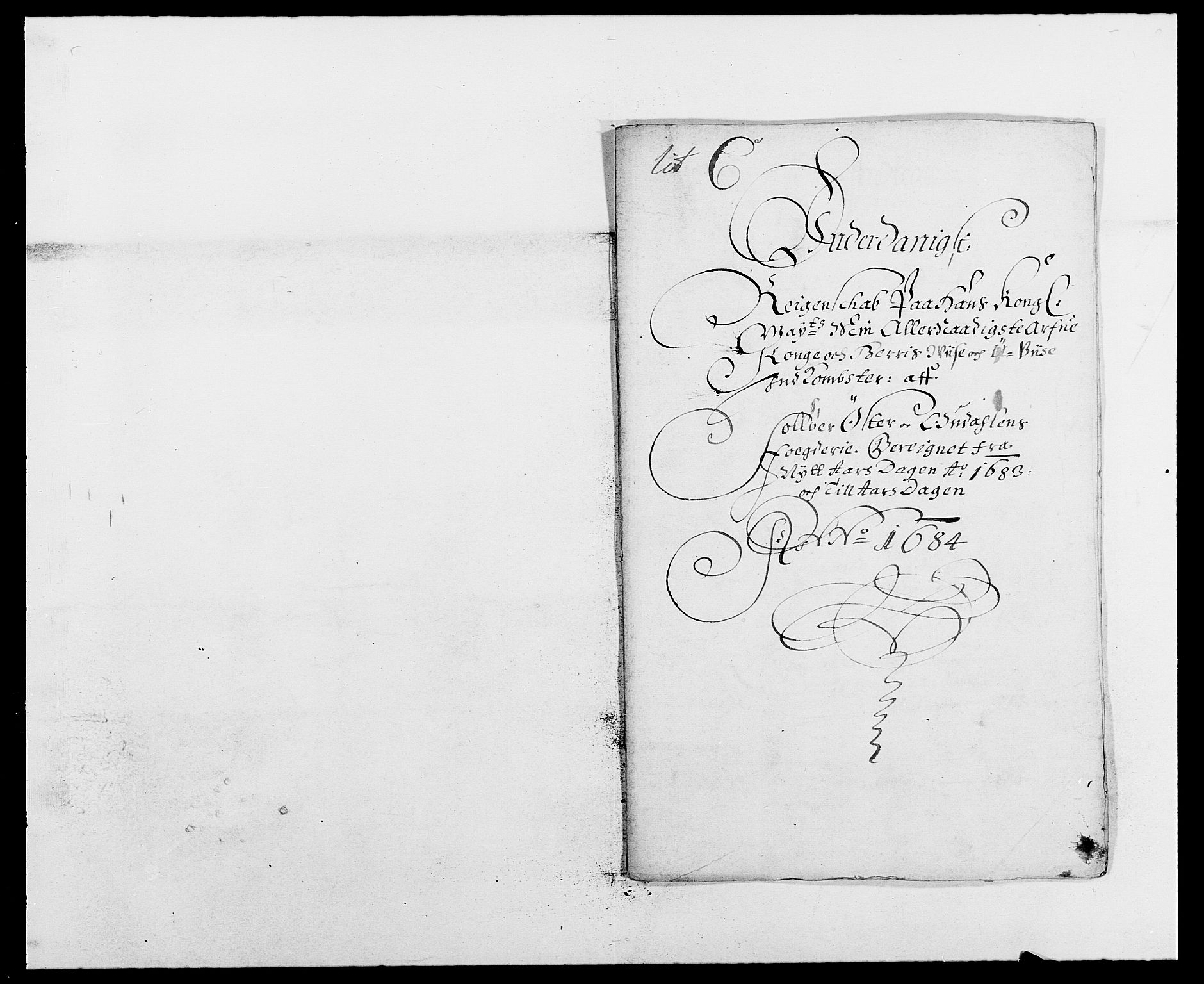Rentekammeret inntil 1814, Reviderte regnskaper, Fogderegnskap, RA/EA-4092/R13/L0820: Fogderegnskap Solør, Odal og Østerdal, 1683, p. 2